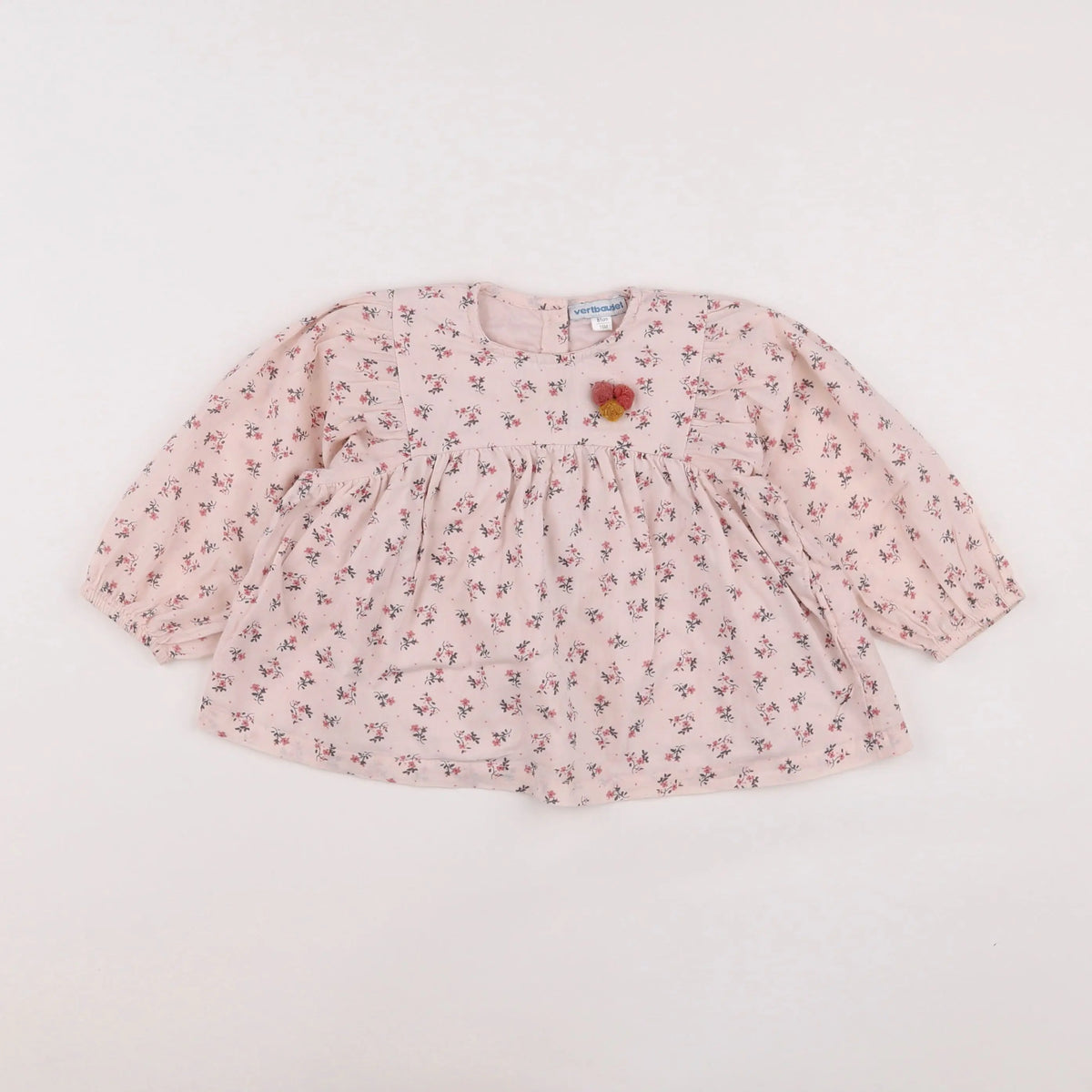Vertbaudet - blouse rose - 18 mois