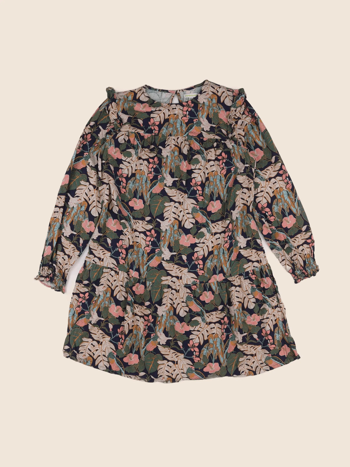 Vertbaudet - robe multicolore - 12 ans