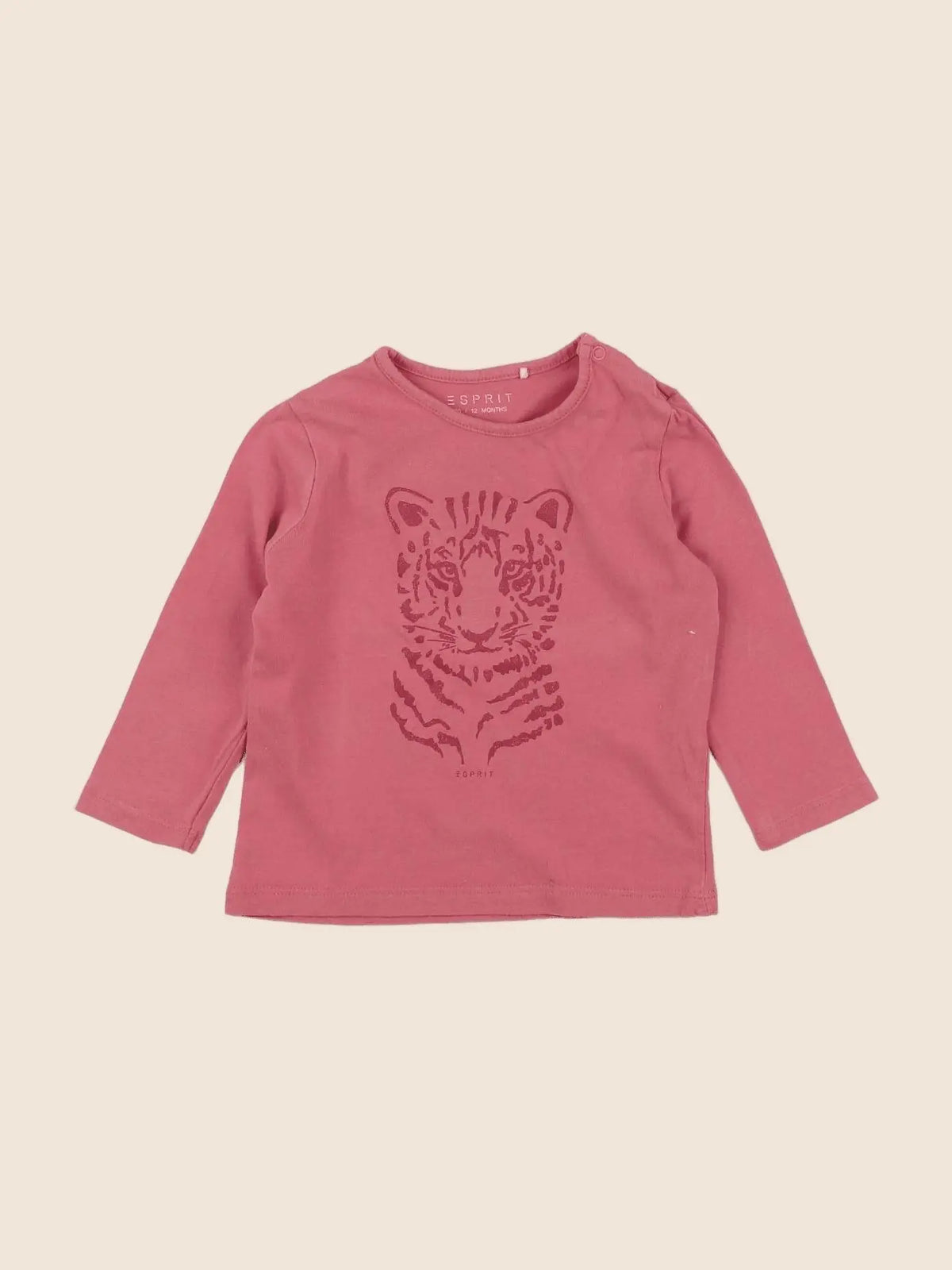 Esprit - tee-shirt rose - 12 mois