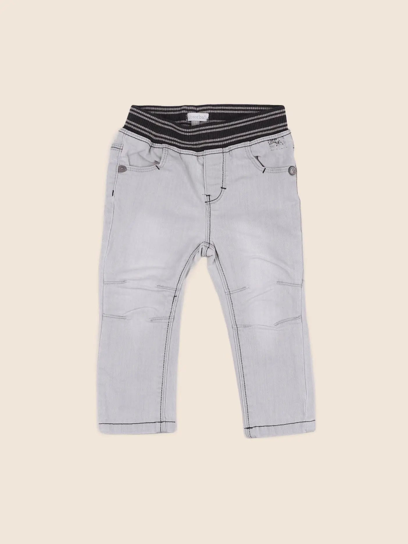 Absorba - jean gris - 18 mois