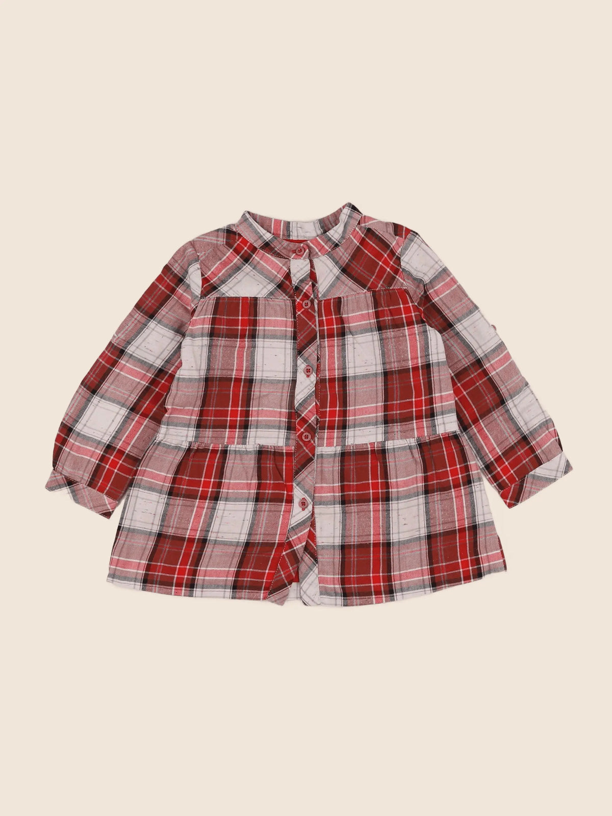 Zara - robe rouge - 9/12 mois