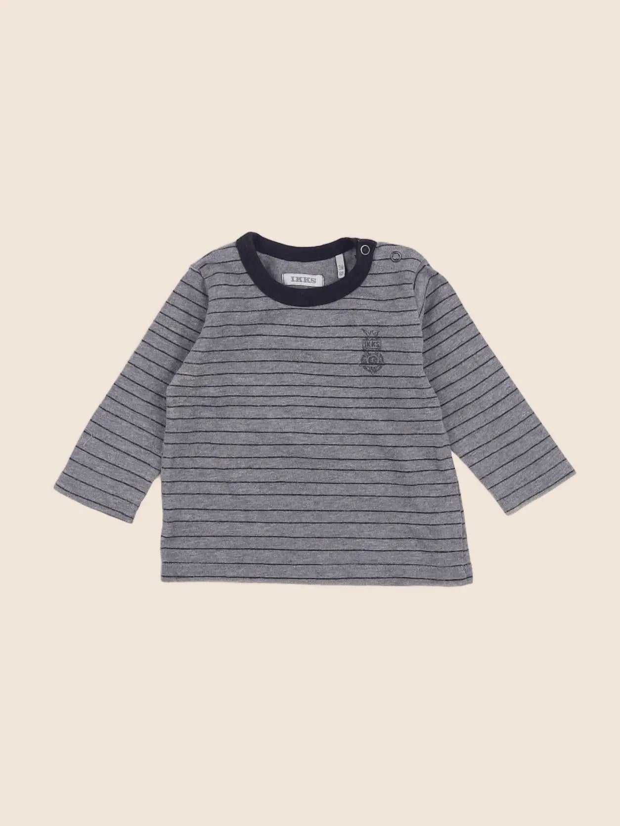 IKKS - tee-shirt gris - 3 mois