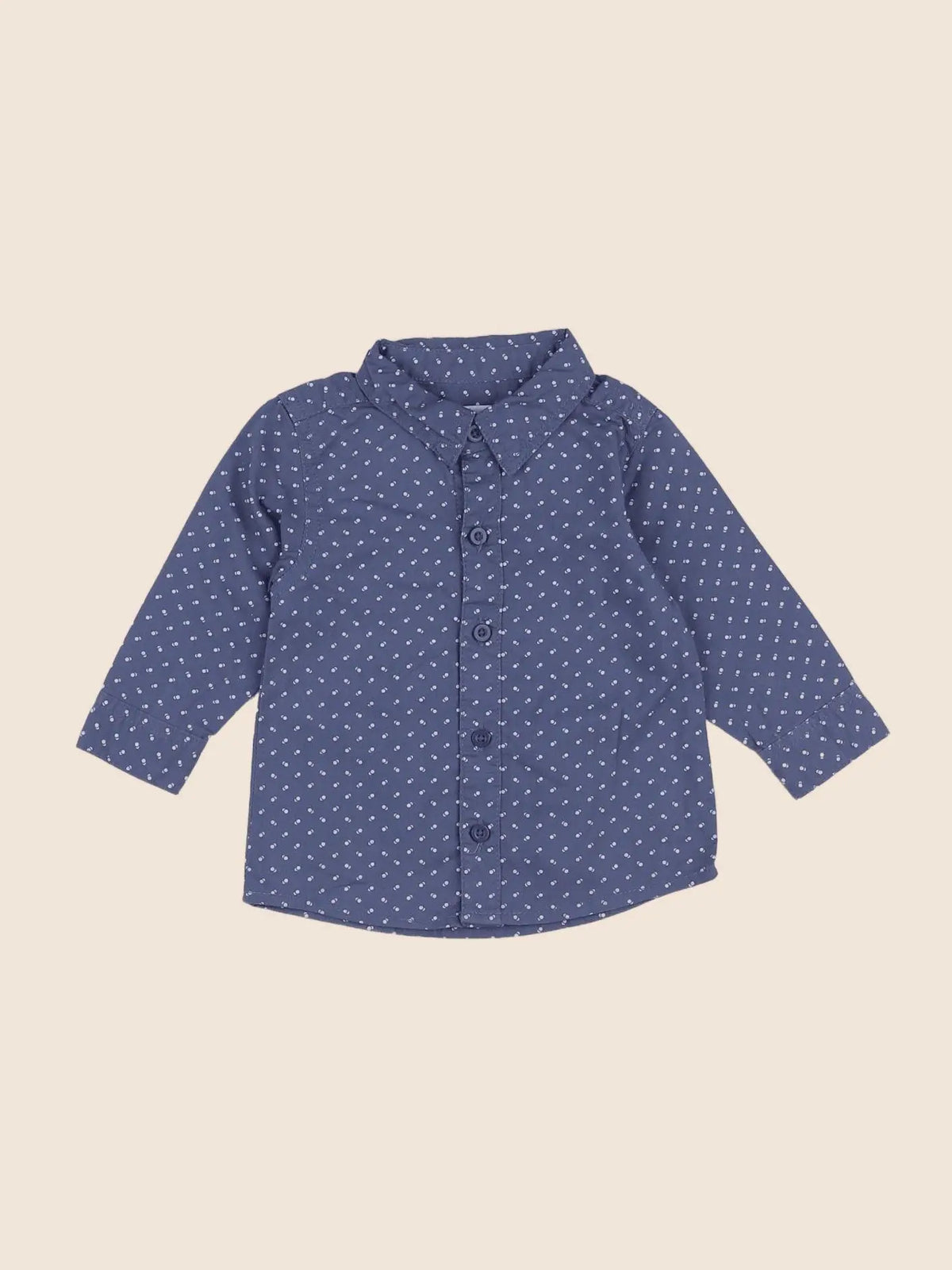 La Redoute - chemise bleu - 6 mois