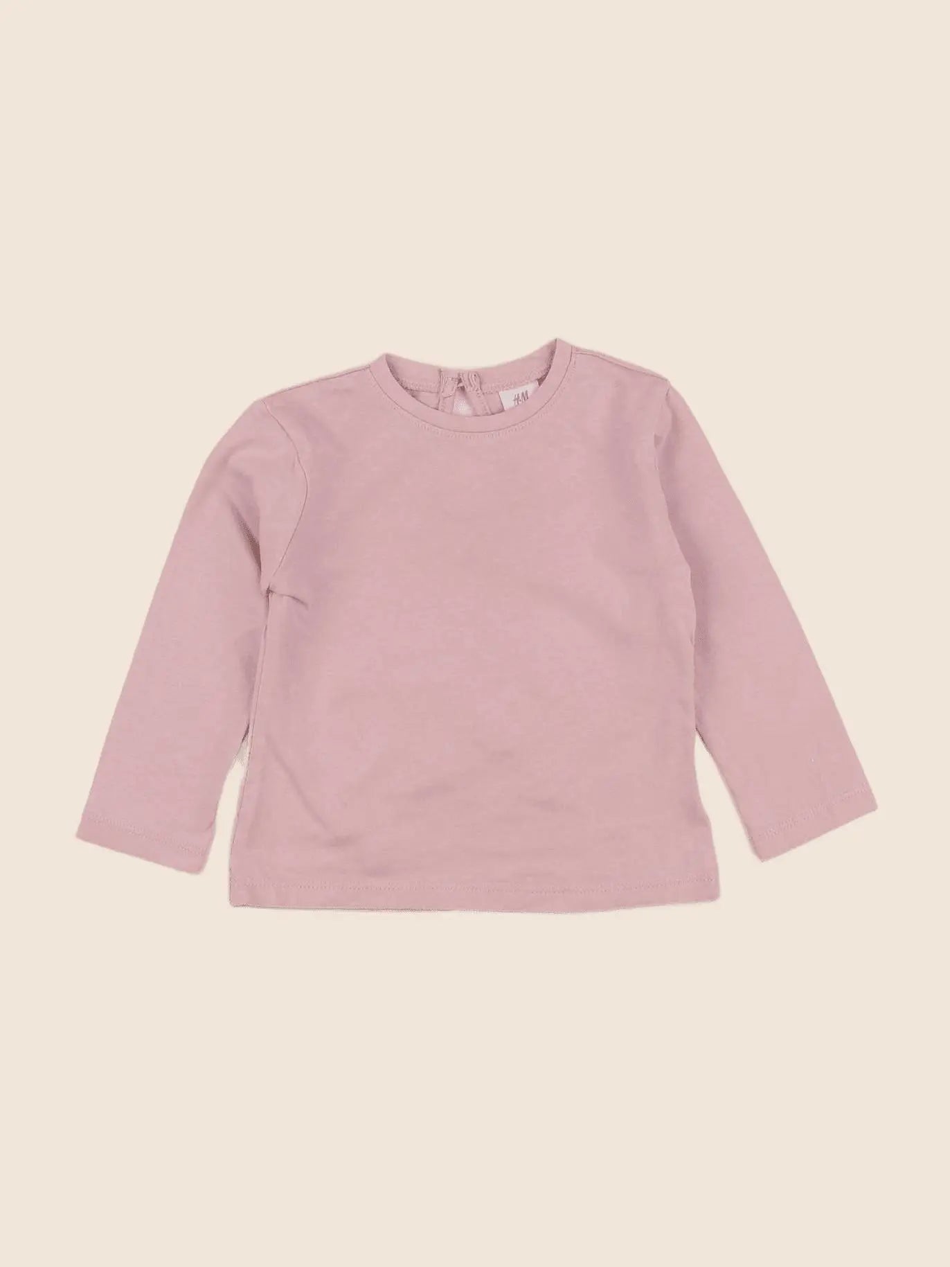 H&M - tee-shirt rose - 9/12 mois