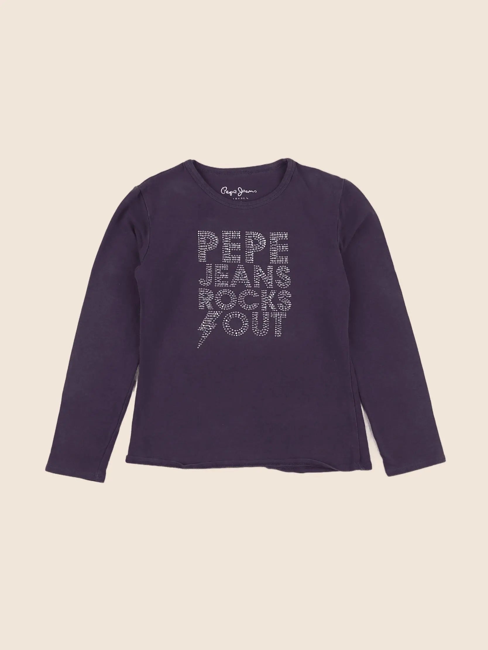 Pepe Jeans - tee-shirt violet - 6 ans