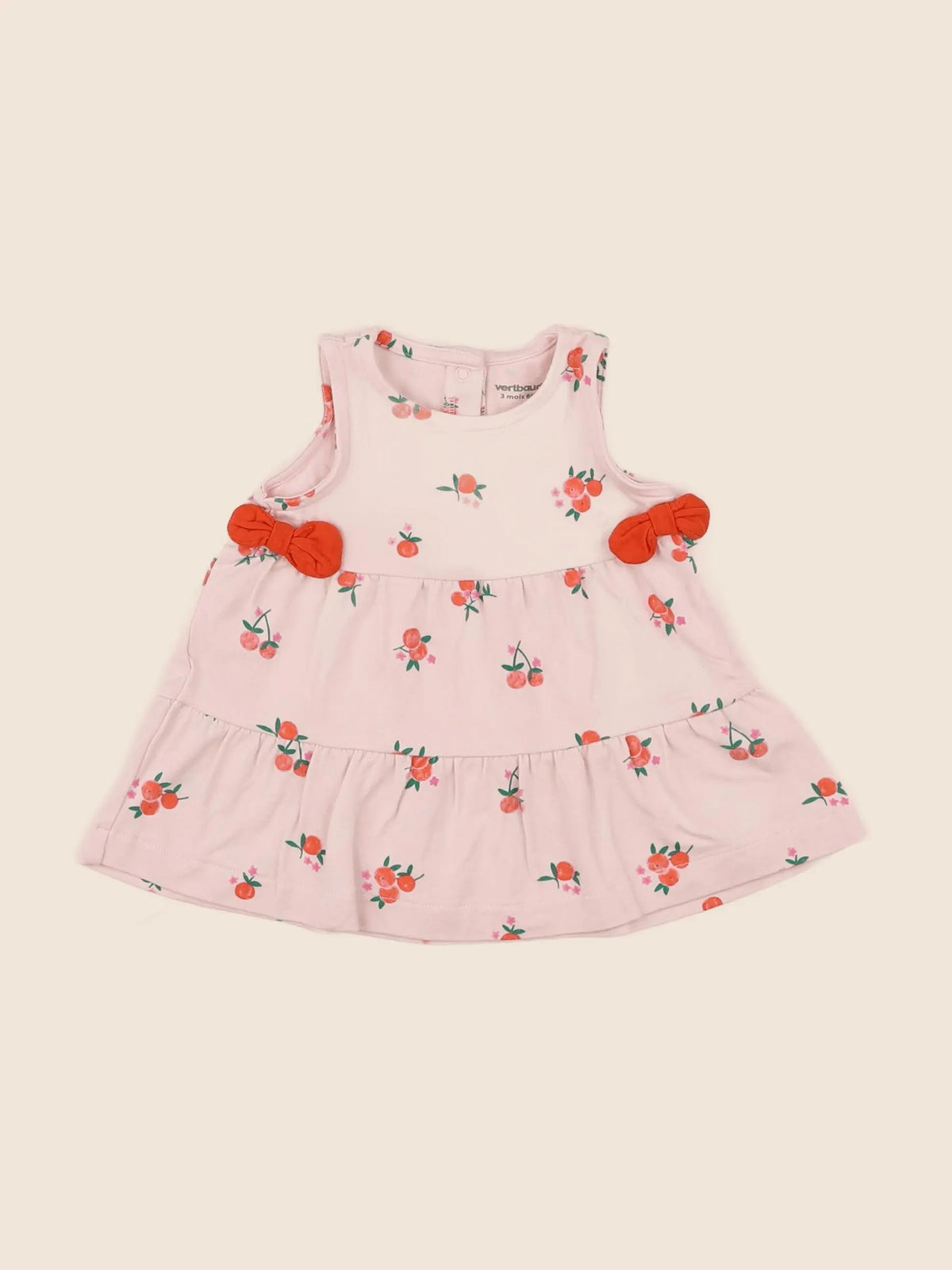 Vertbaudet - robe rose - 3 mois