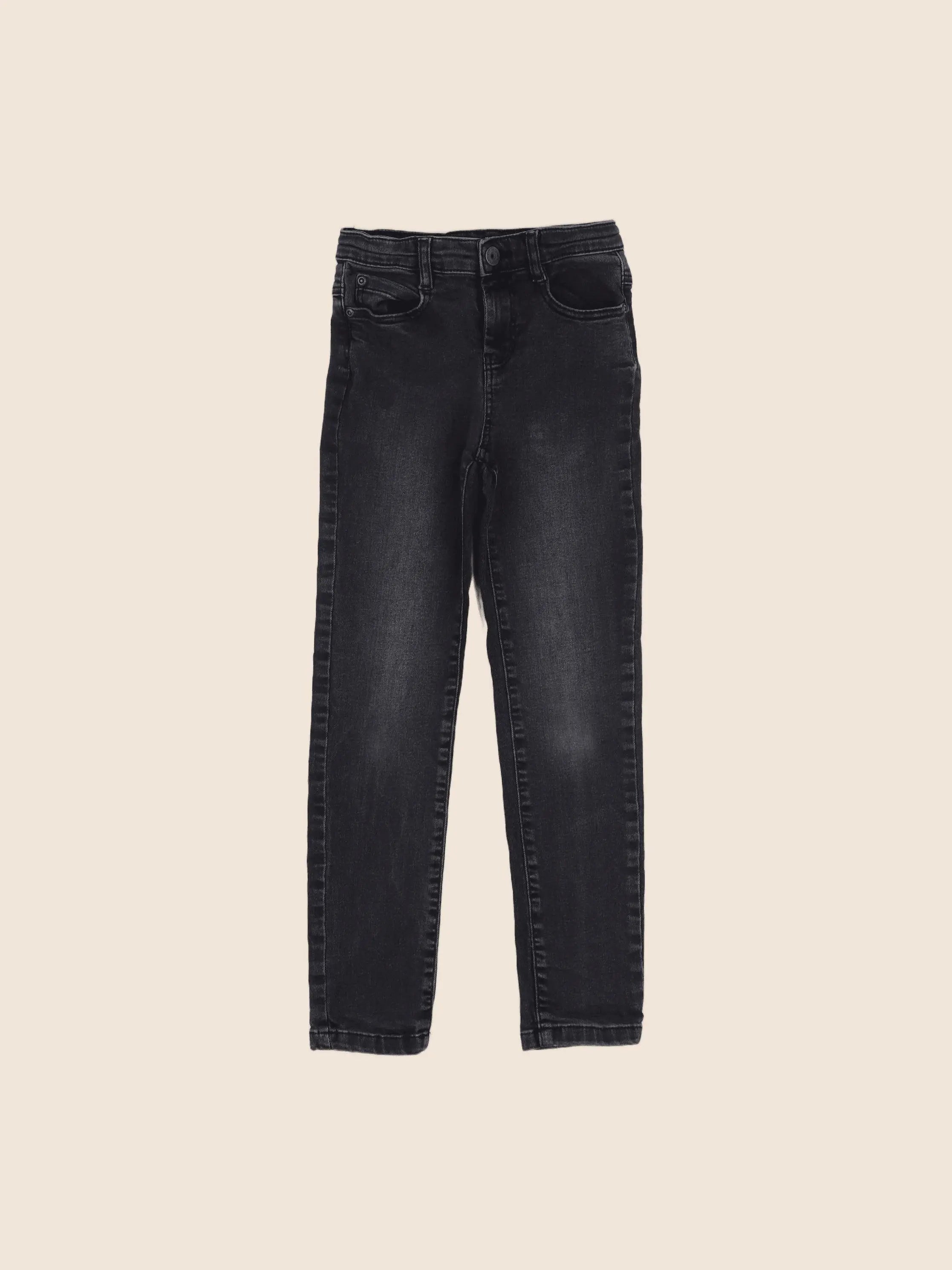 Vertbaudet - jean gris - 8 ans