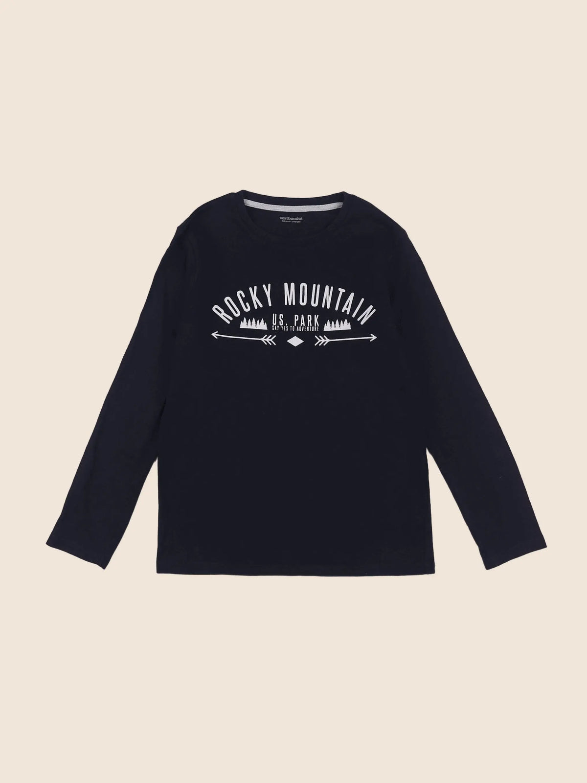 Vertbaudet - tee-shirt bleu - 10 ans