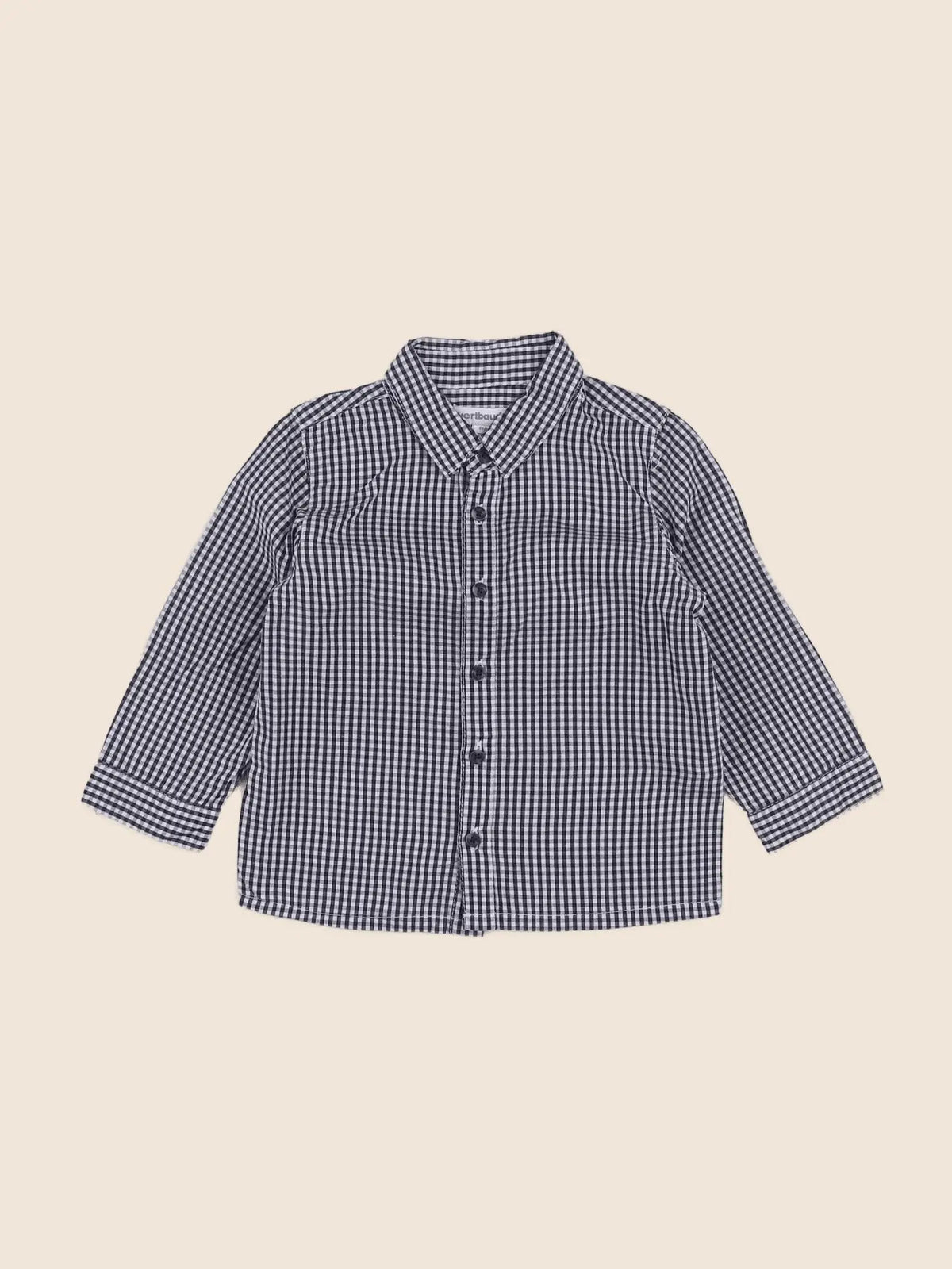 Vertbaudet - chemise bleu - 18 mois
