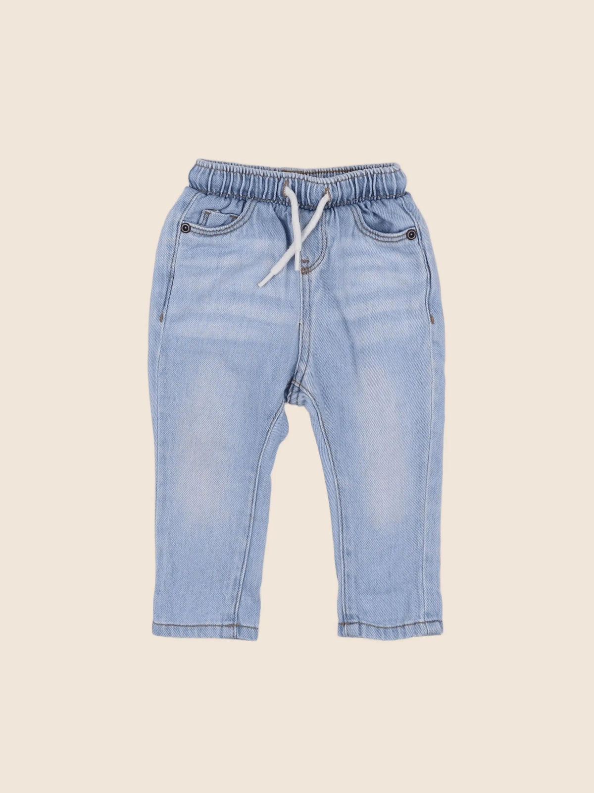 Vertbaudet - jean bleu - 9 mois
