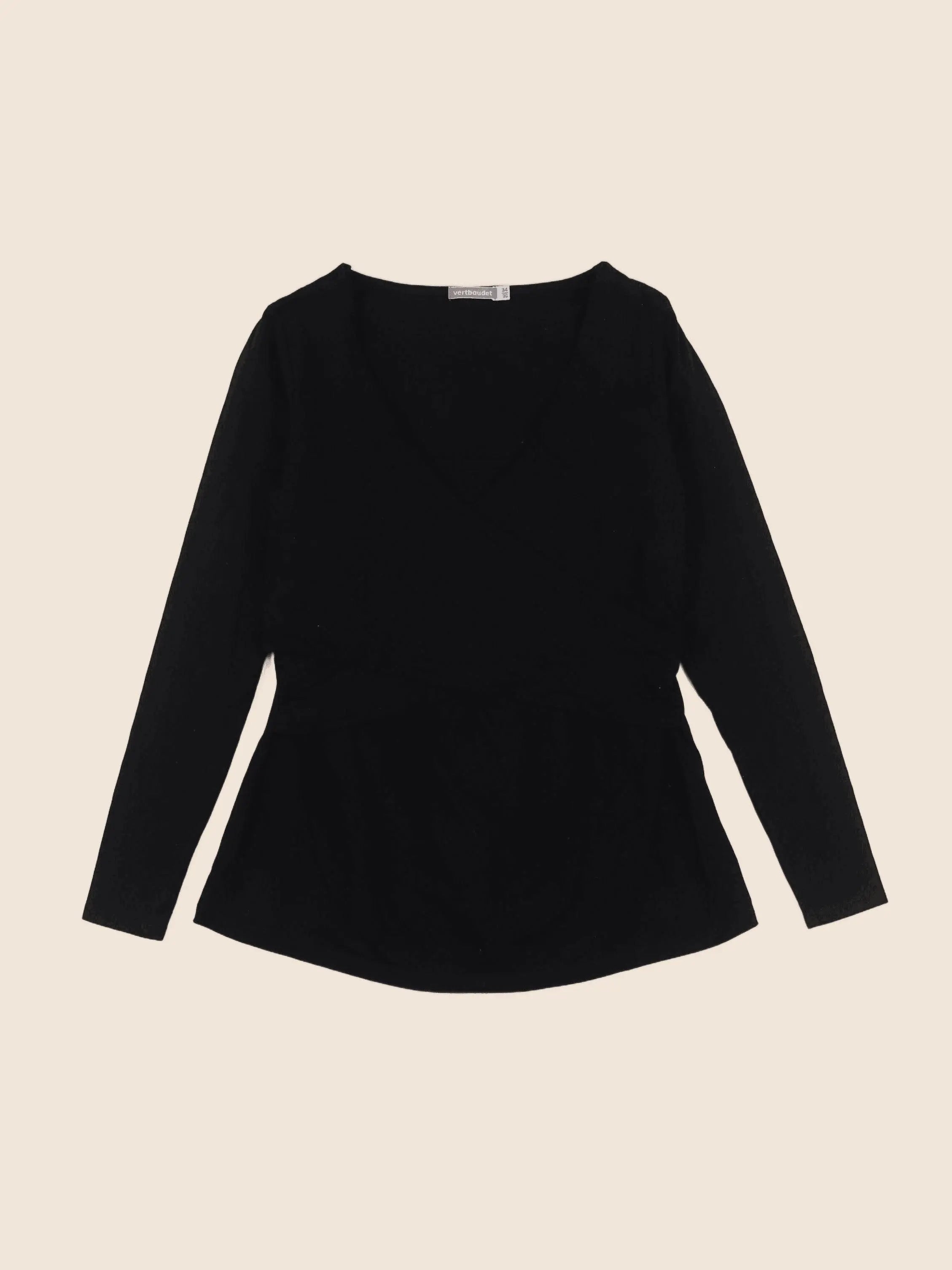 Vertbaudet - tee-shirt allaitement, grossesse noir - 34 à 36