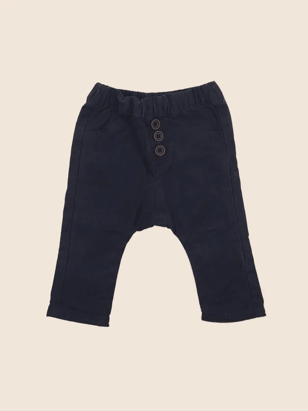 Tape à l'oeil - pantalon bleu - 6 mois