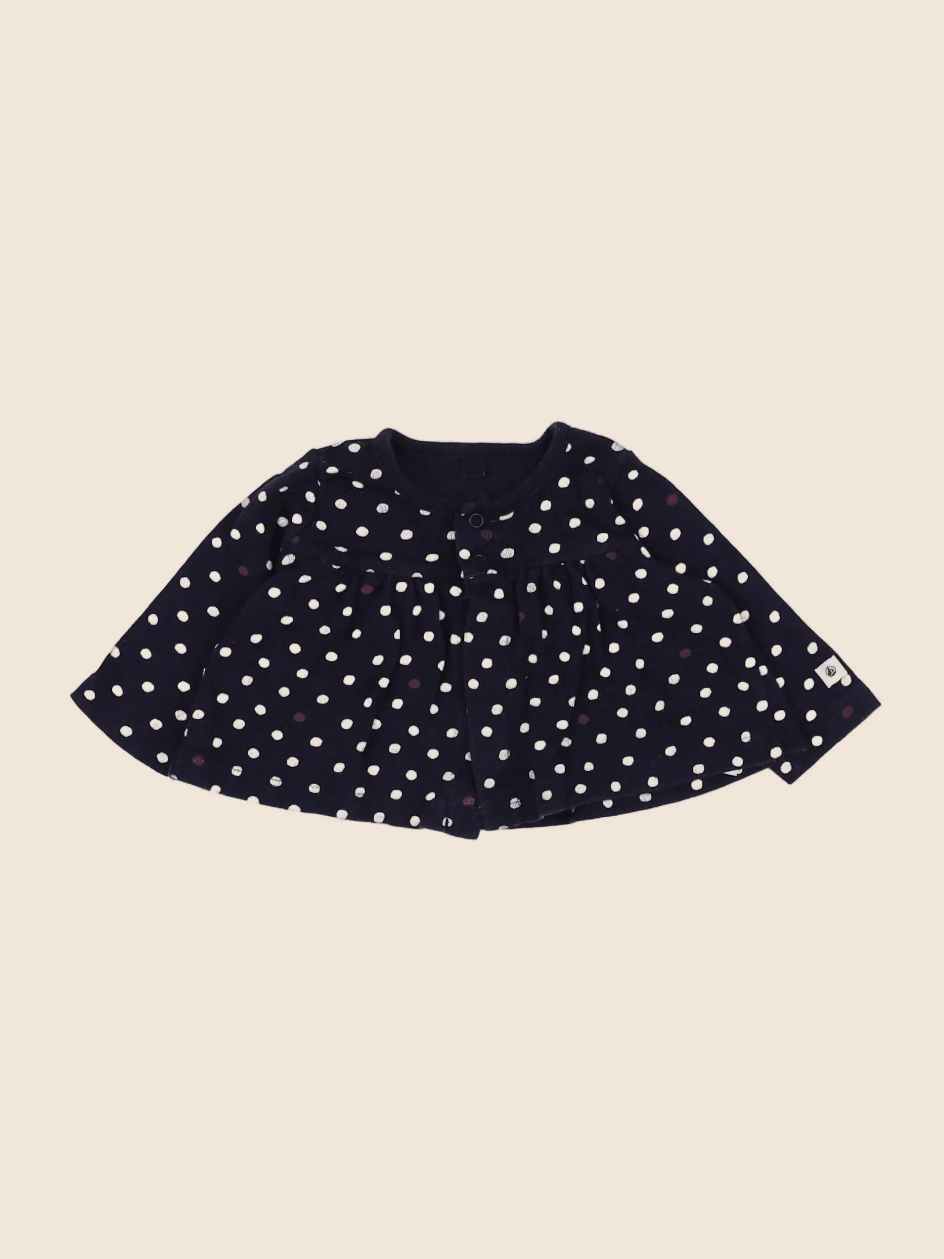 Petit Bateau - tee-shirt bleu - 3 mois