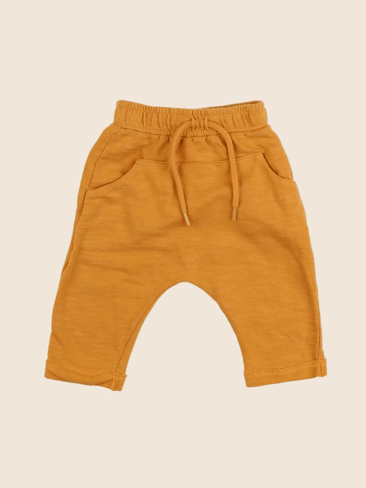 Vertbaudet - pantalon orange - 3 mois