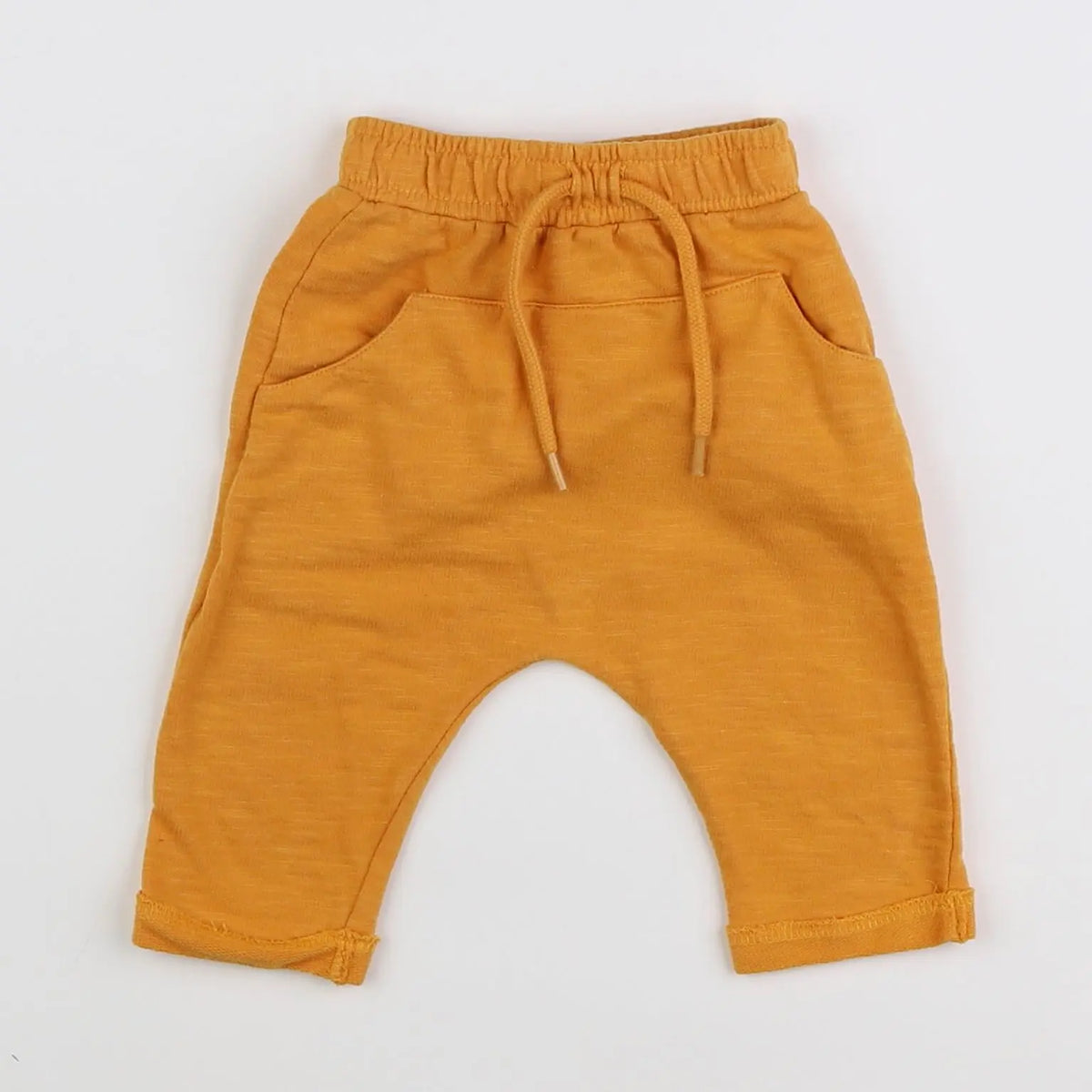 Vertbaudet - pantalon orange - 3 mois