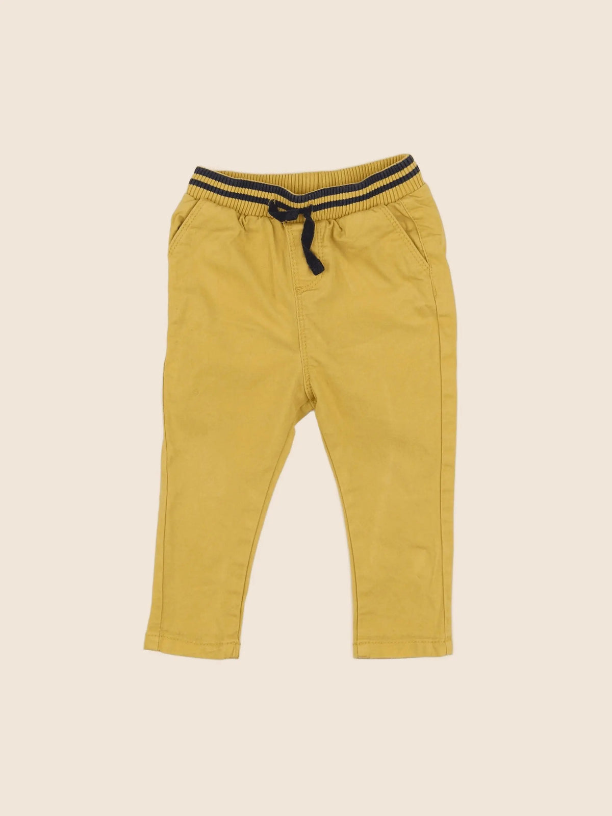 Tape à l'oeil - pantalon jaune - 9 mois