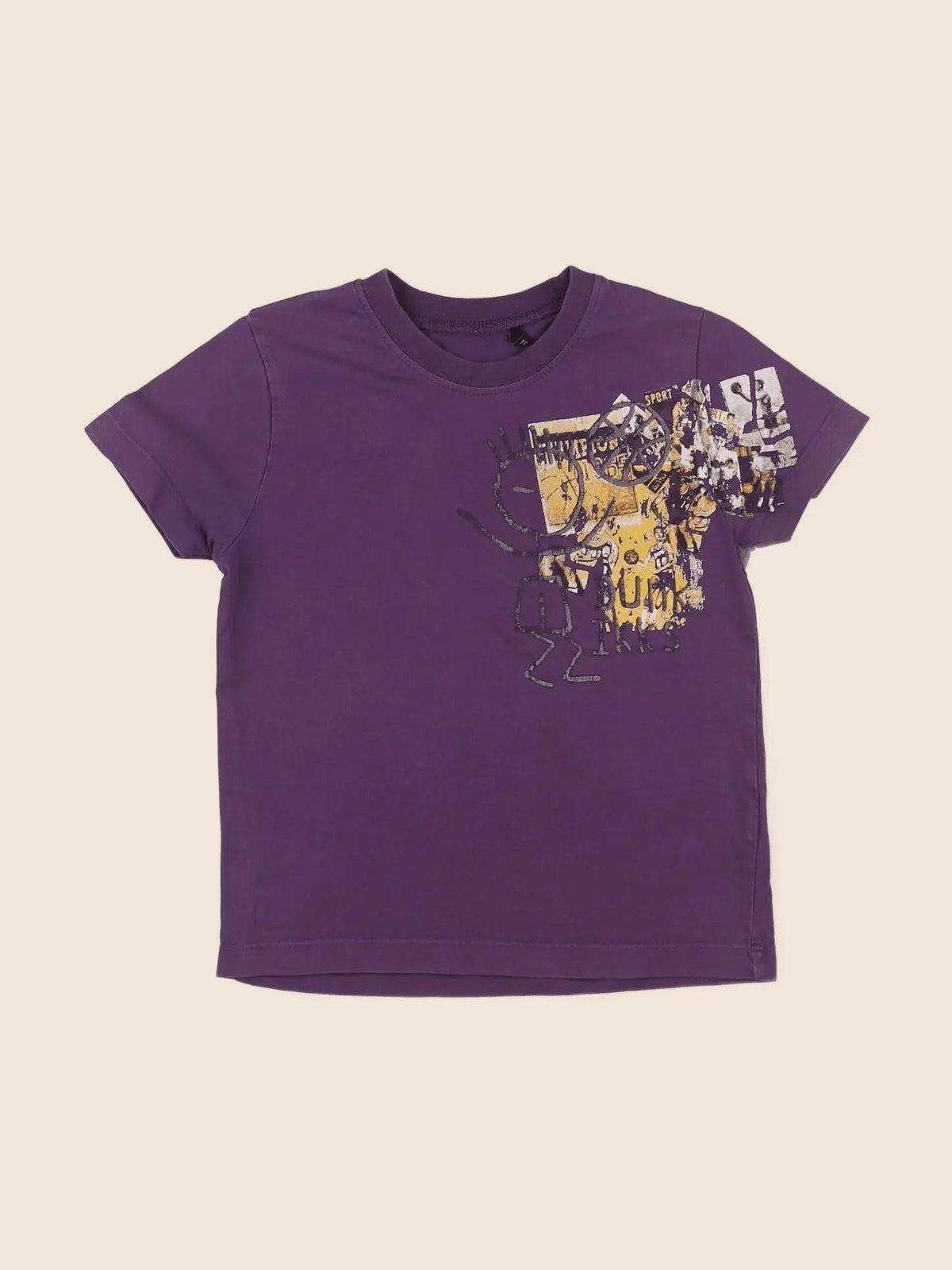 IKKS - tee-shirt violet - 3 ans