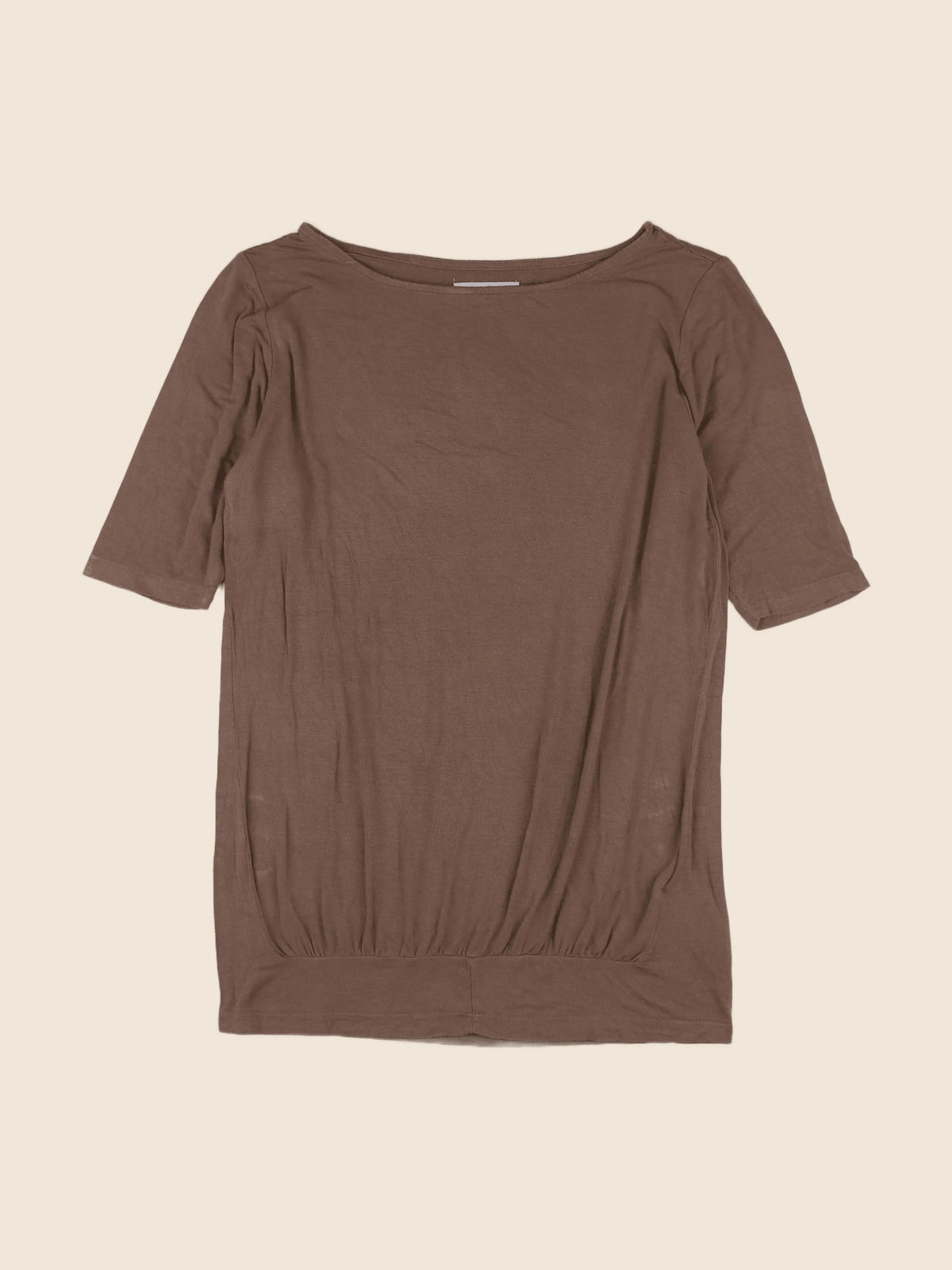 La redoute - tee-shirt grossesse marron - 38 à 40