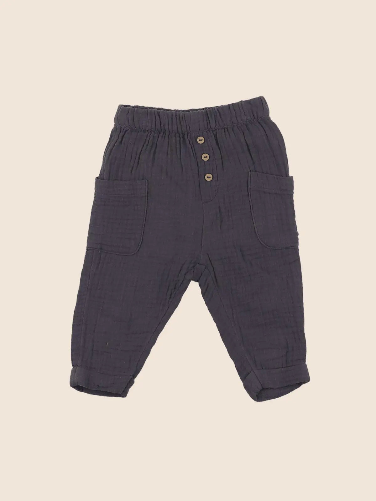 Vertbaudet - pantalon gris - 6 mois