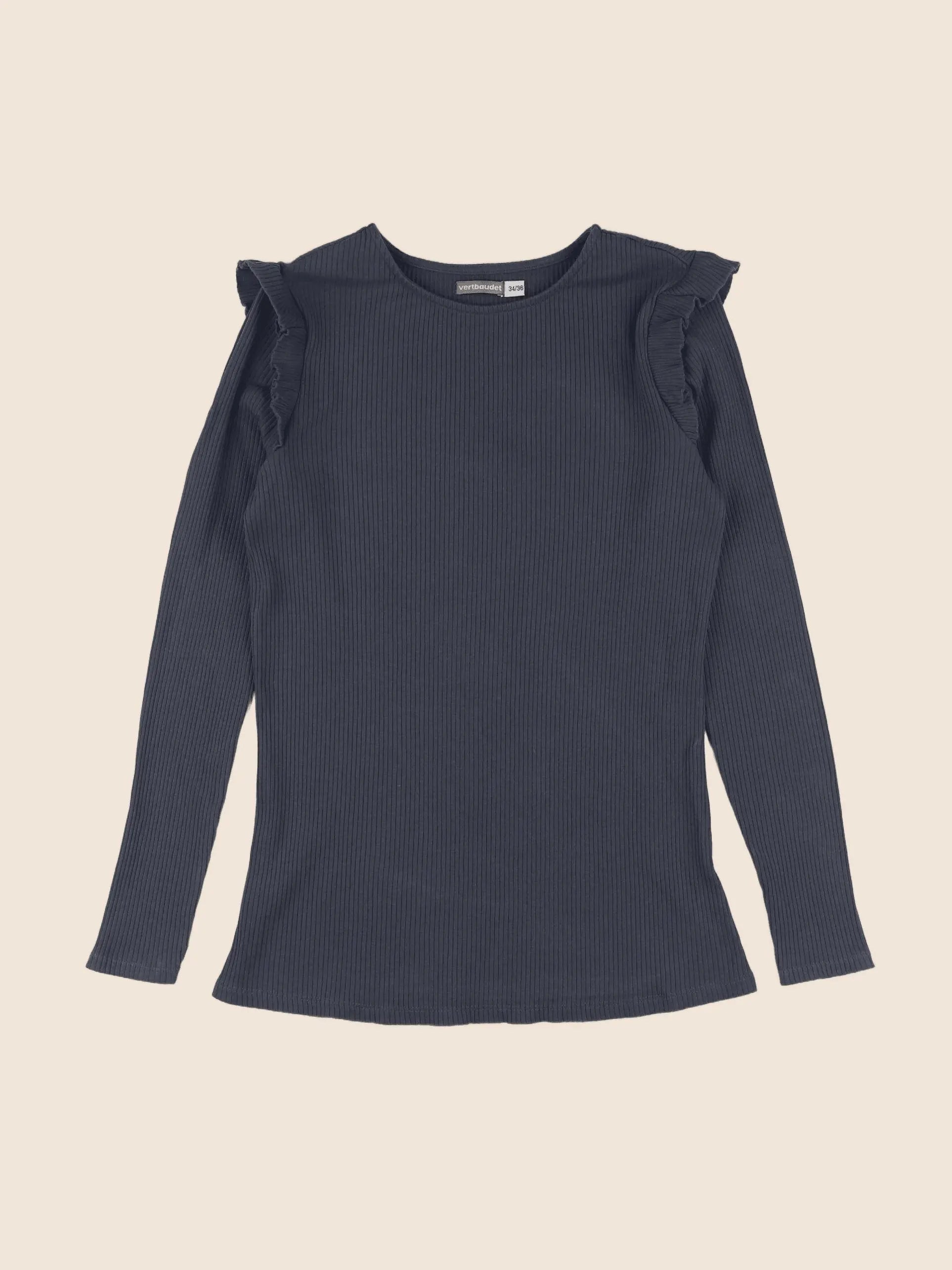 Vertbaudet - tee-shirt grossesse bleu - 34 à 36