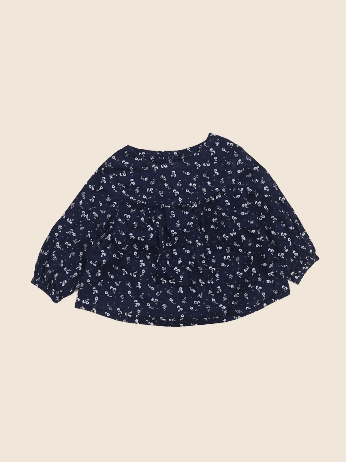 Tape à l'oeil - blouse bleu - 3 mois