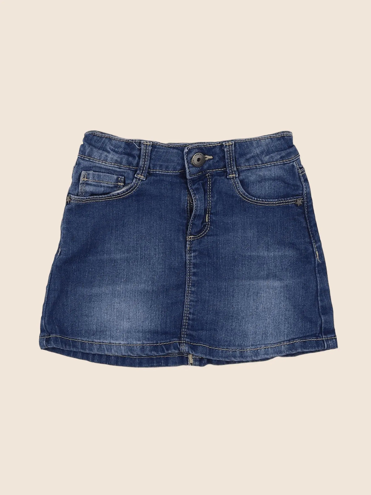 Vertbaudet - jupe bleu - 4 ans