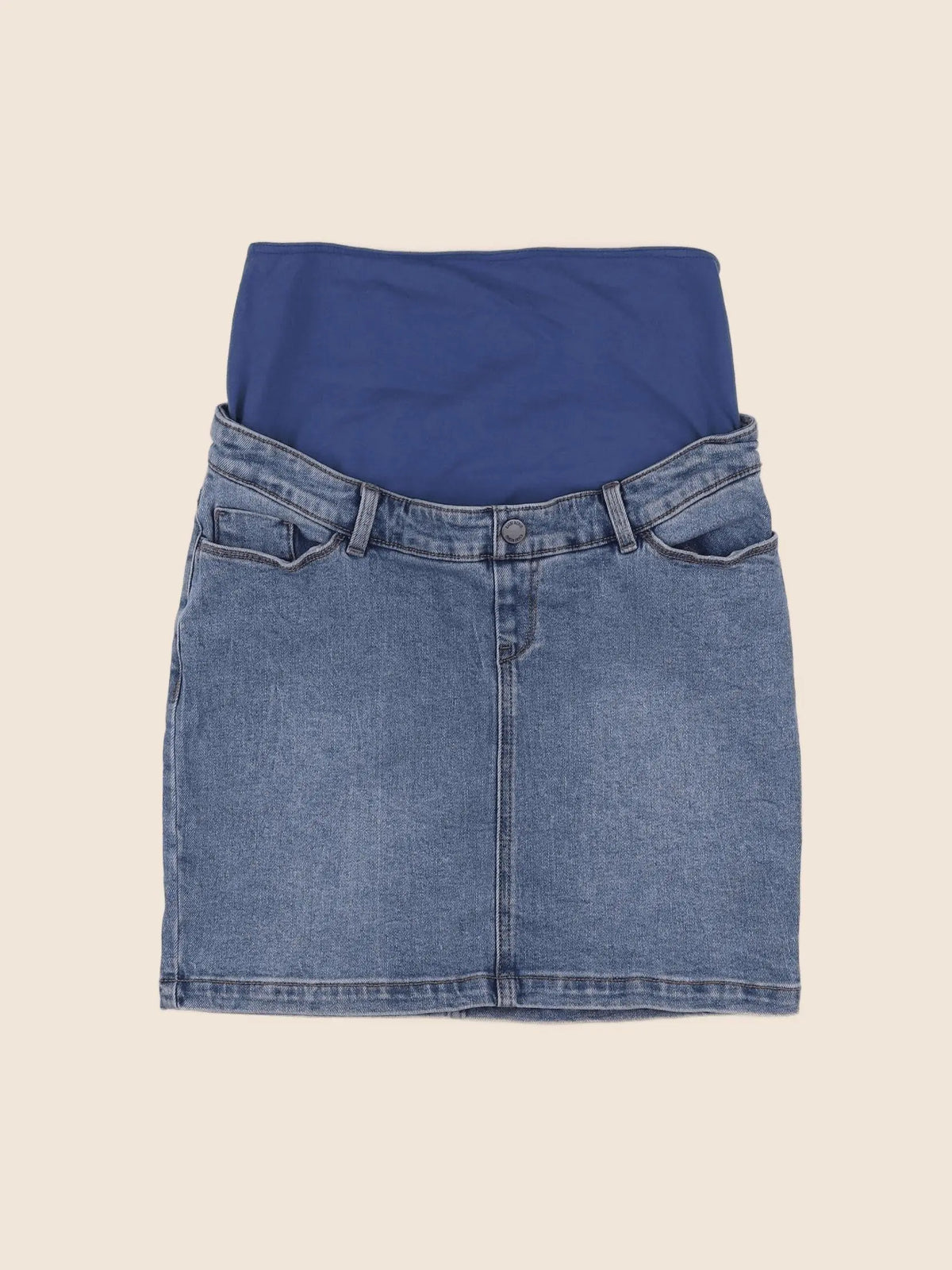Kiabi - jupe grossesse bleu - 36