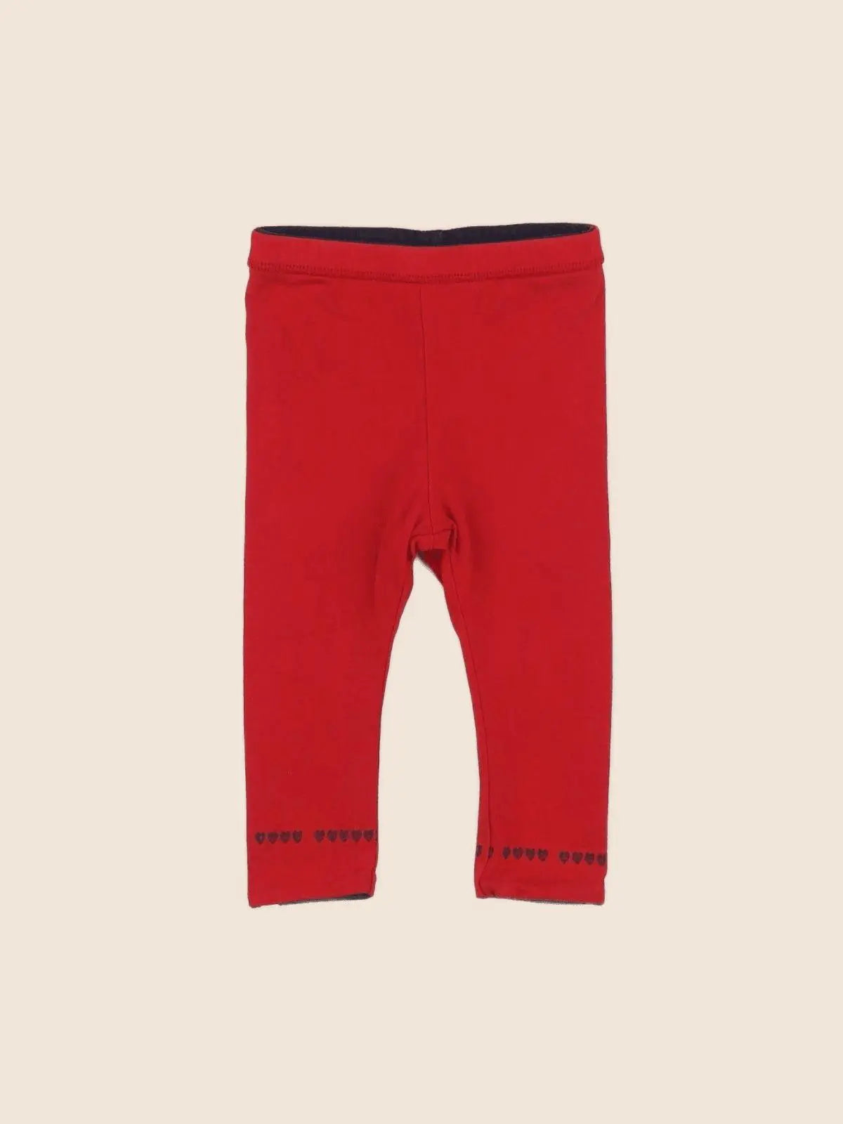 IKKS - legging rouge - 6 mois