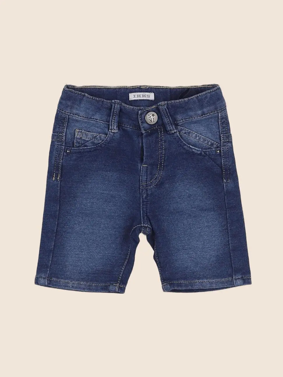 IKKS - short bleu - 12 mois