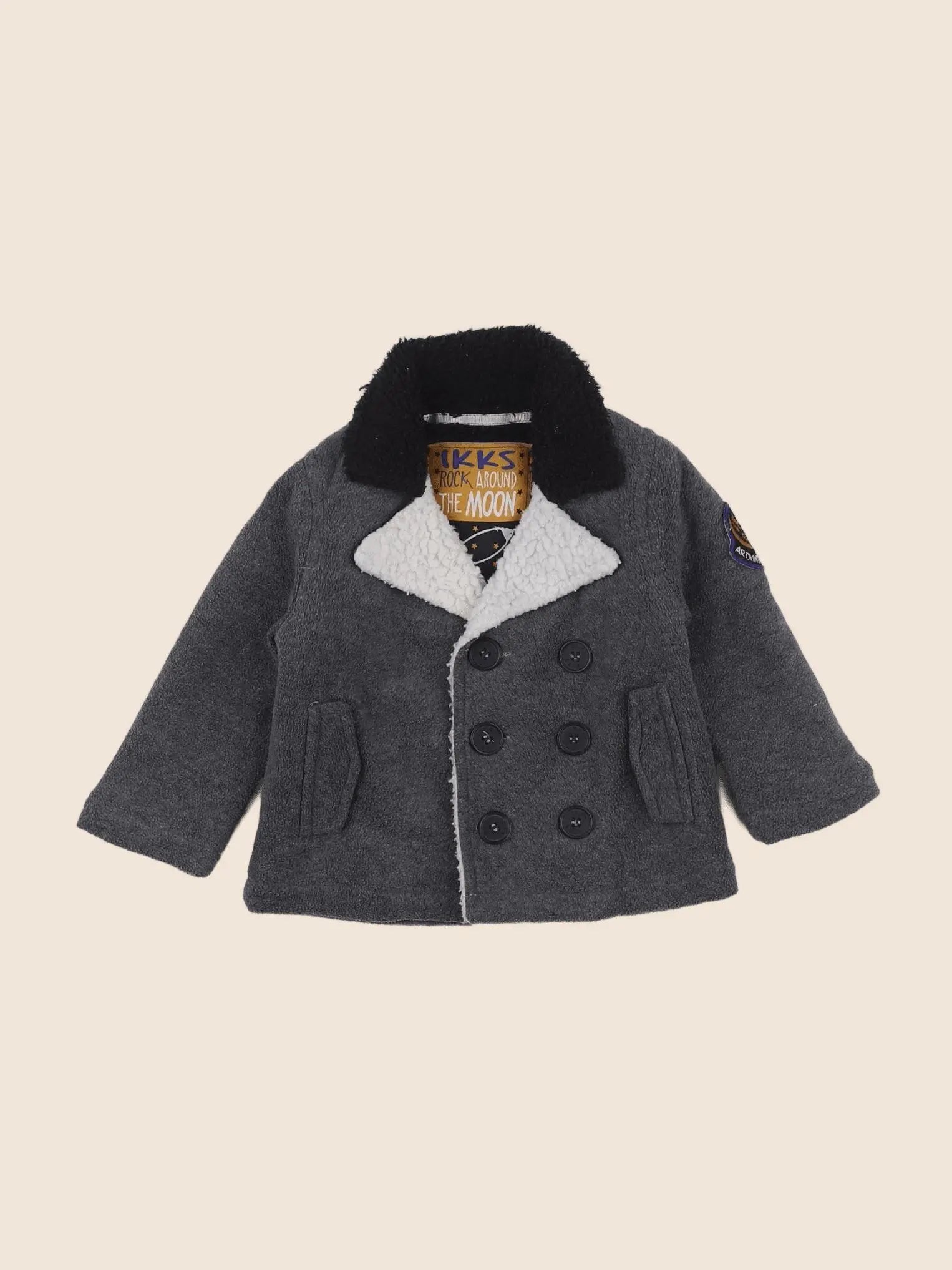 IKKS - veste gris - 12 mois