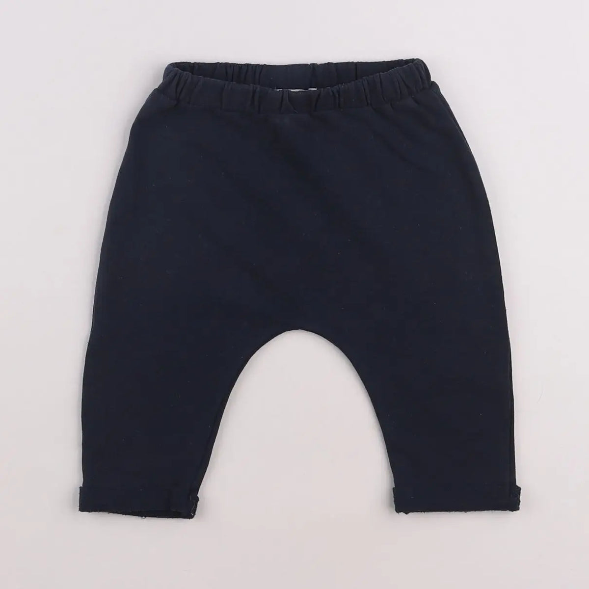Vertbaudet - sarouel bleu - 6 mois