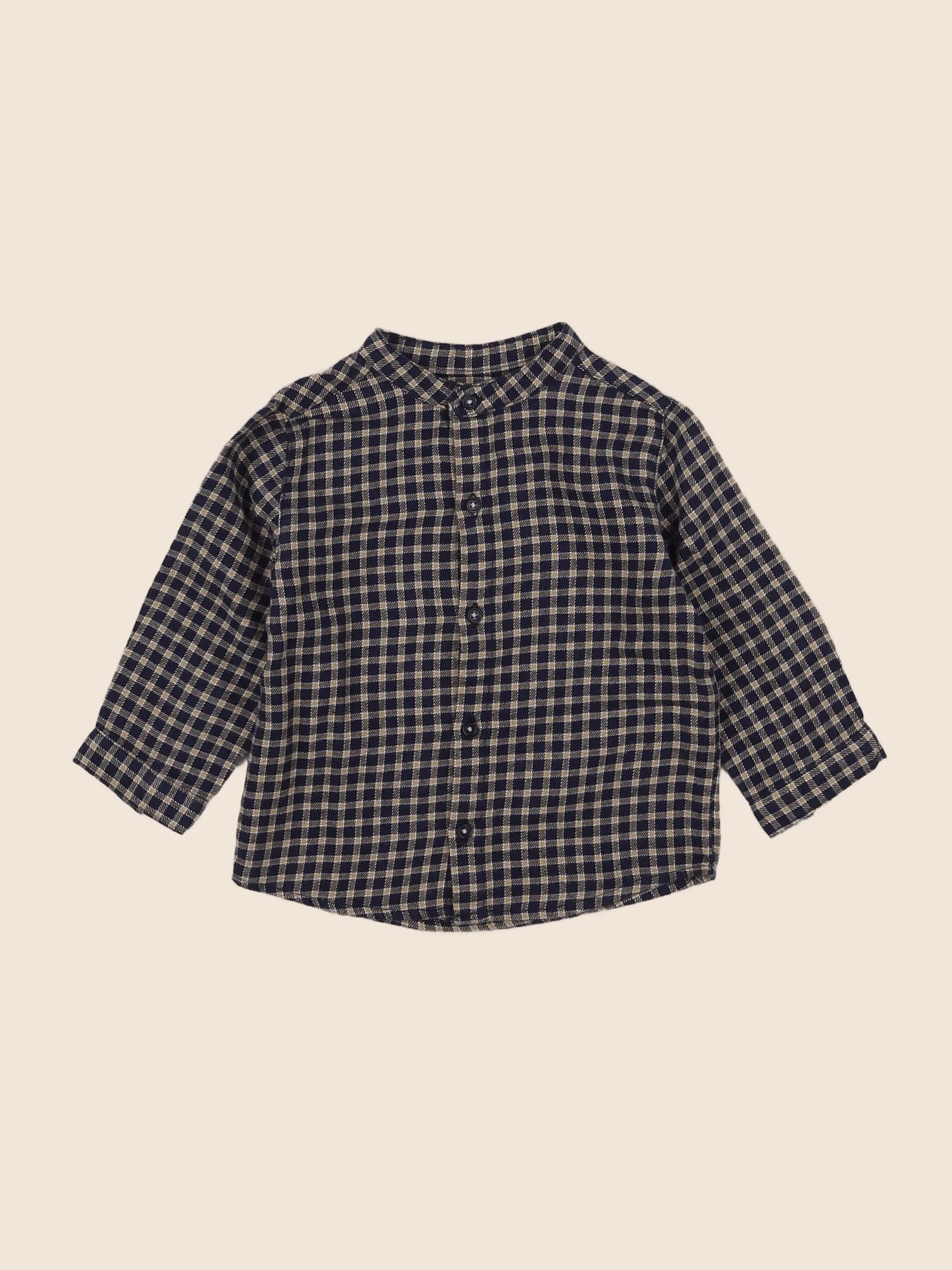 Boutchou - chemise multicolore - 12 mois