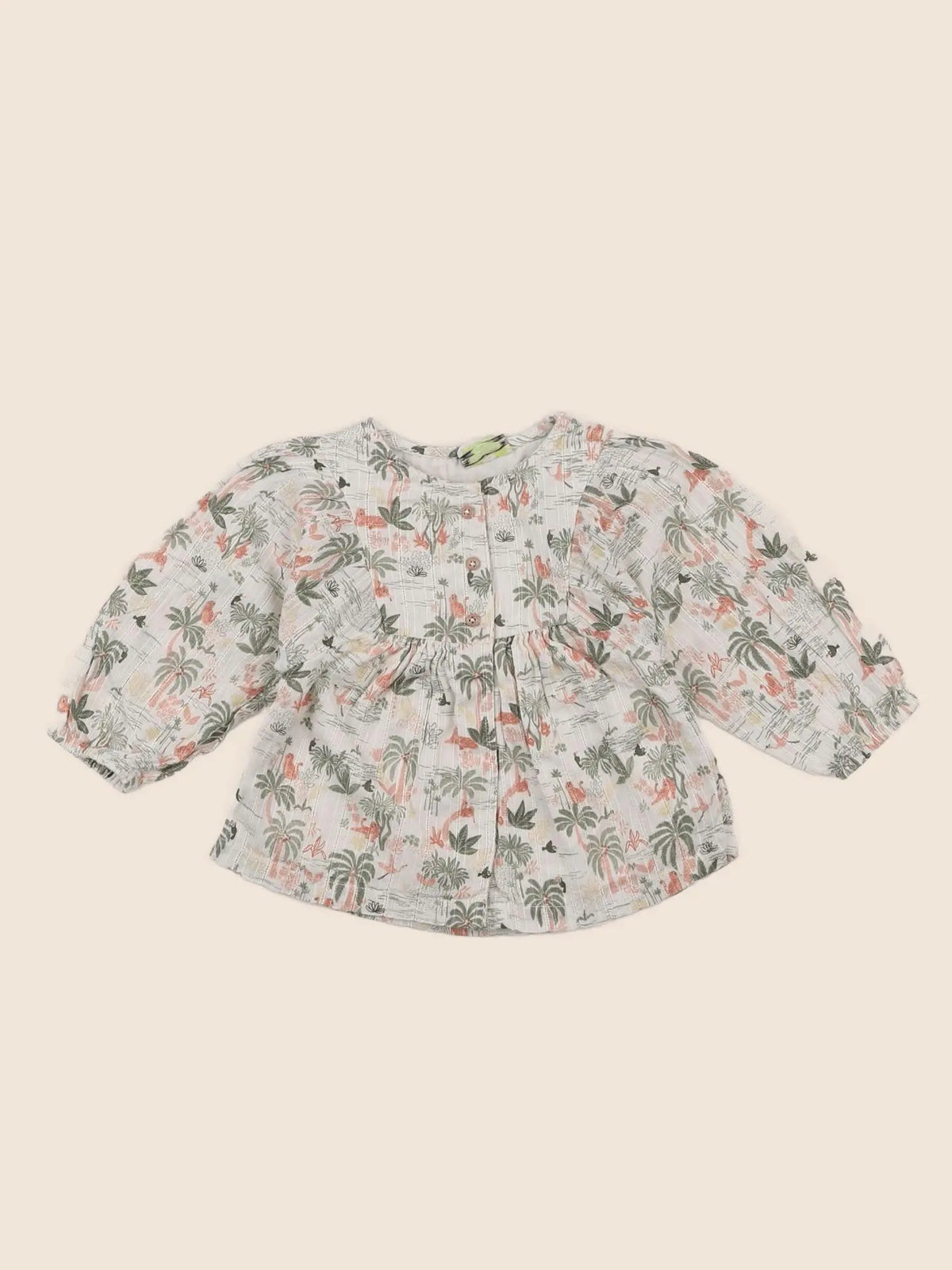 Tape à l'oeil - blouse beige - 6 mois