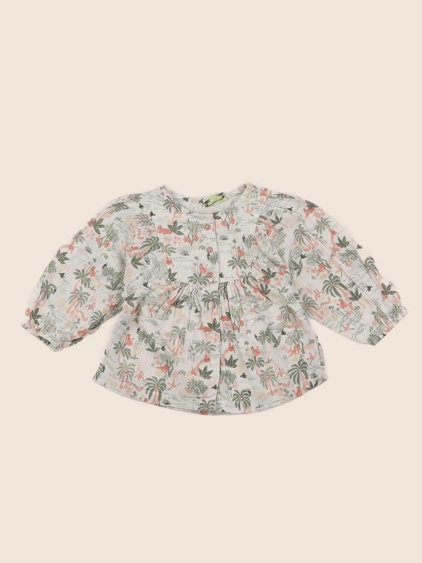 Tape à l'oeil - blouse beige - 6 mois