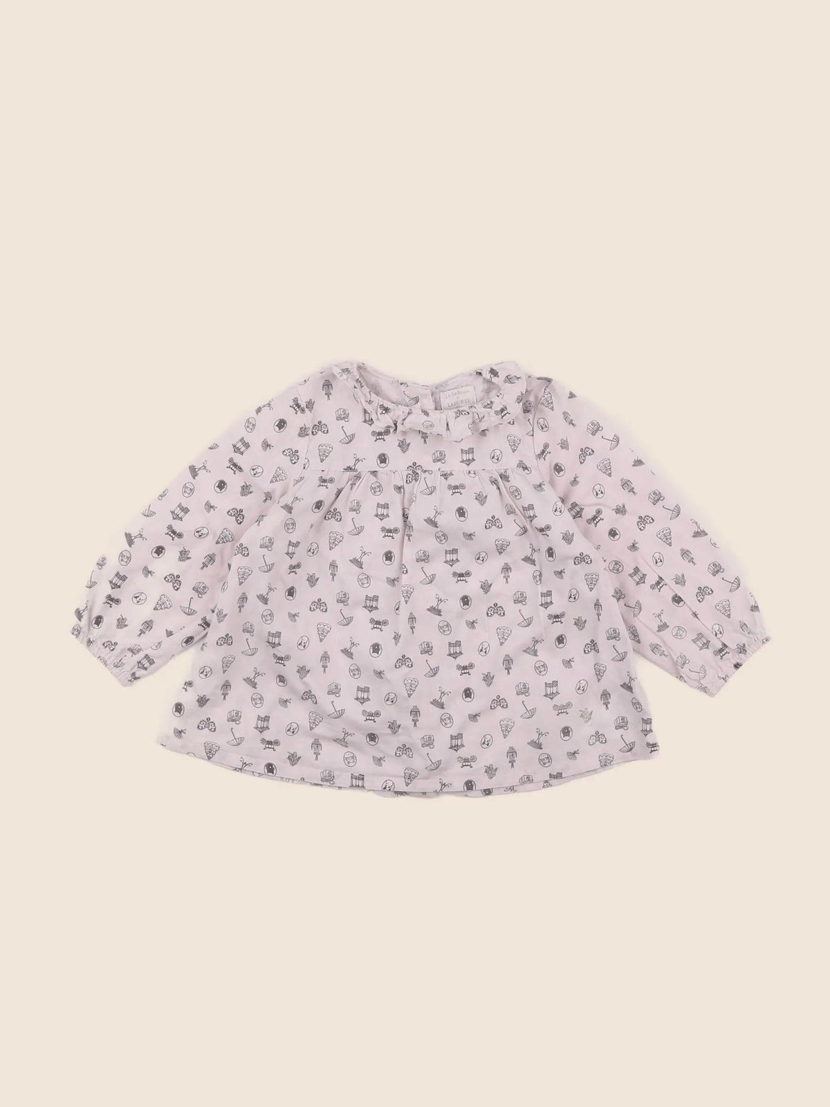 La Redoute - blouse rose - 18 mois