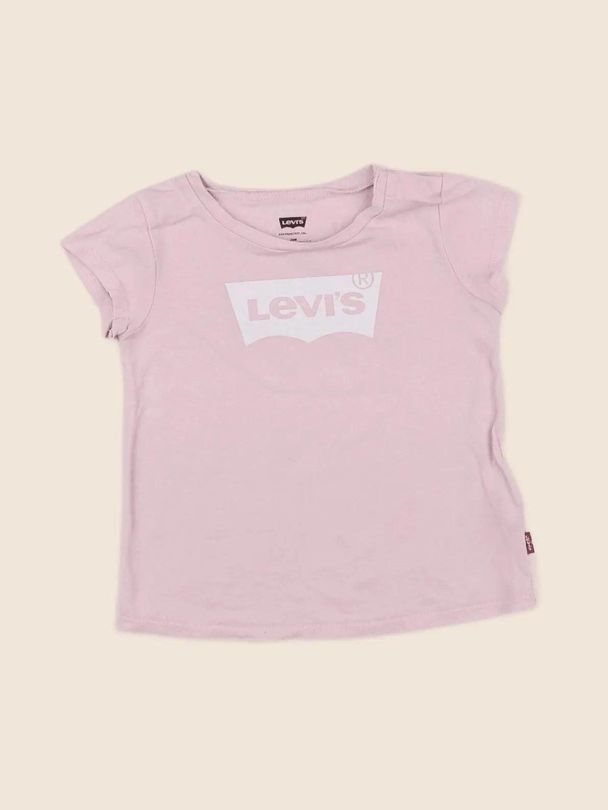 Levi's - tee-shirt rose - 2 ans