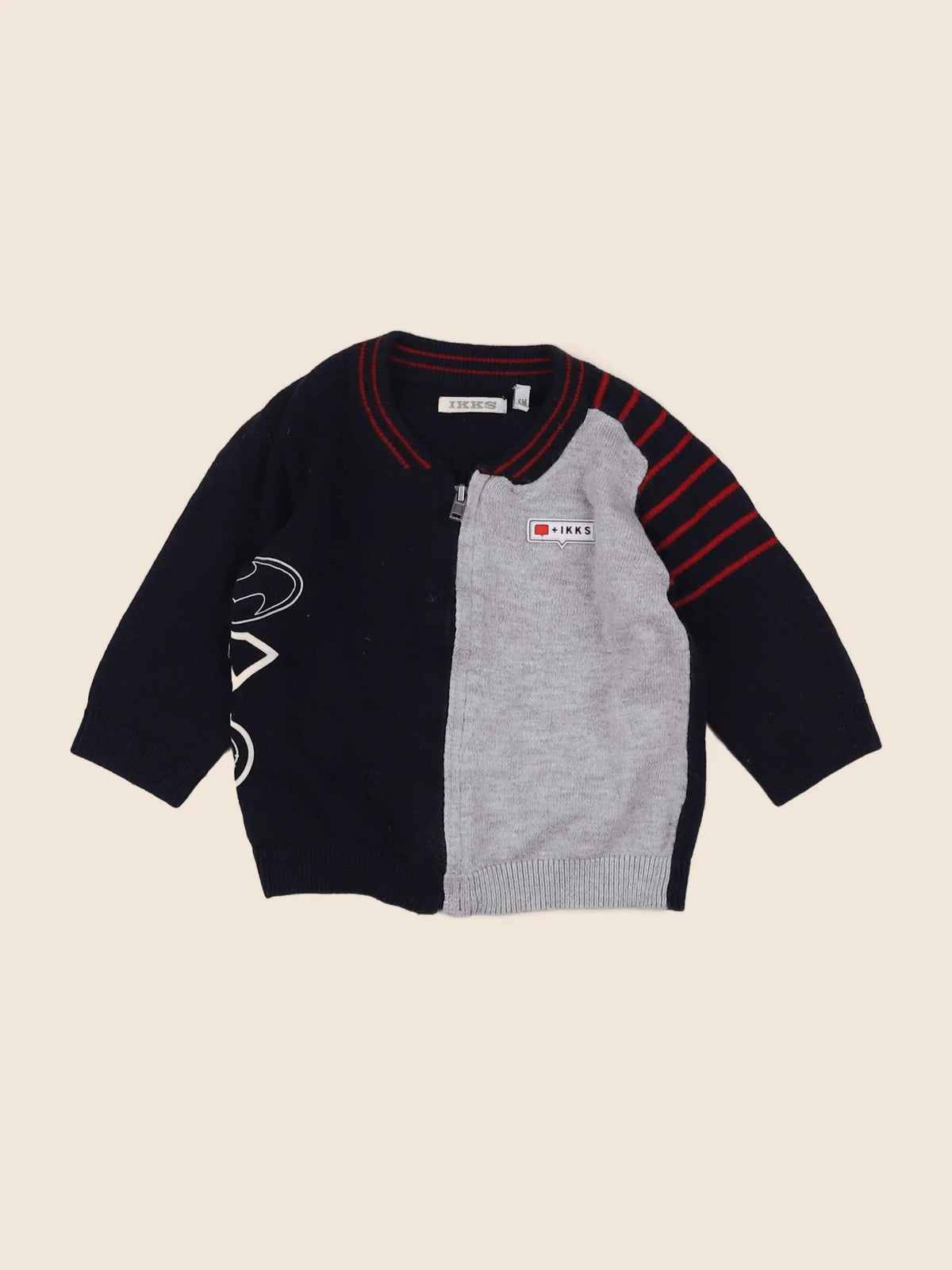 IKKS - gilet noir - 6 mois