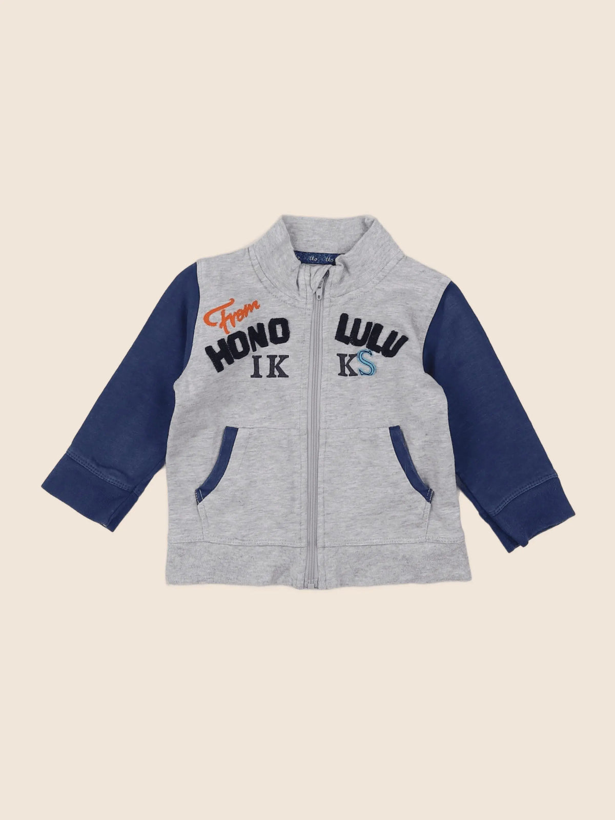 IKKS - gilet gris - 6 mois