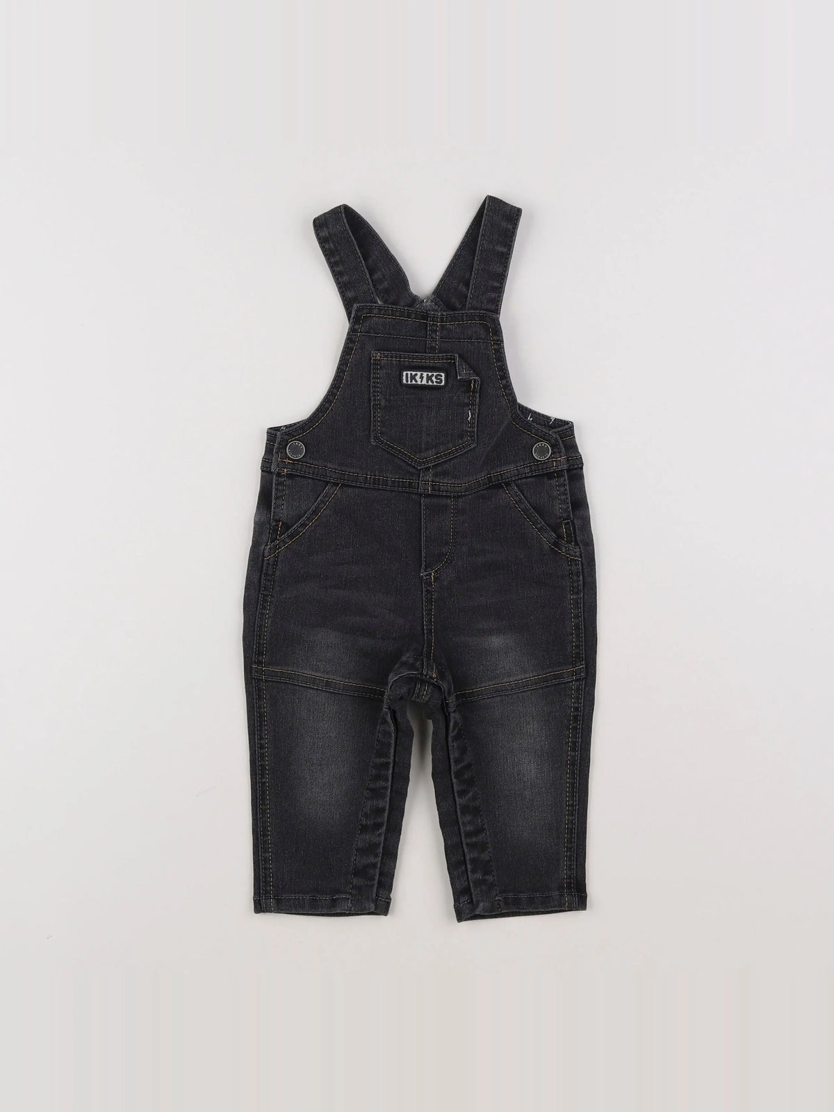 IKKS - salopette gris - 6 mois