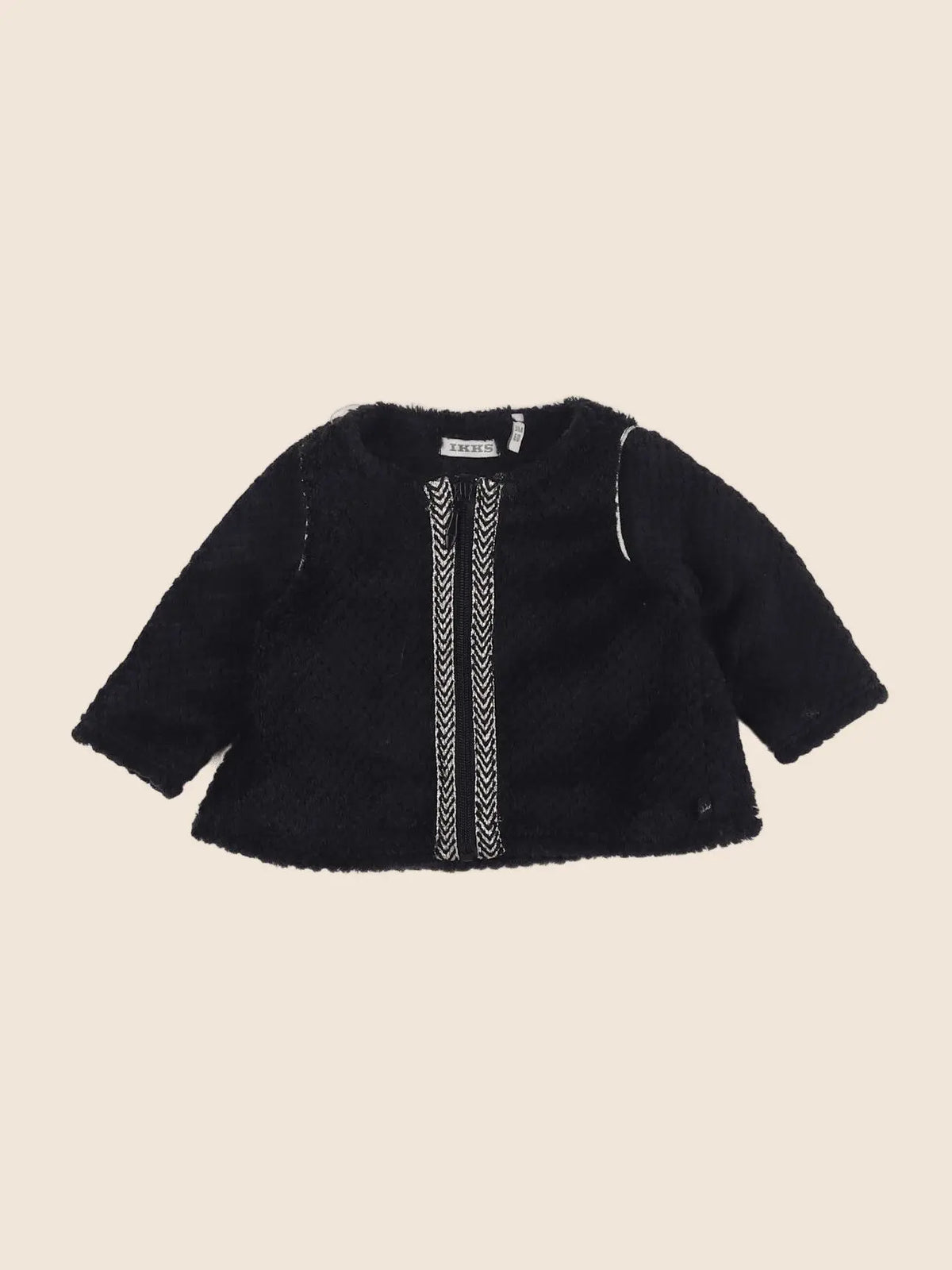 IKKS - gilet noir, or - 3 mois