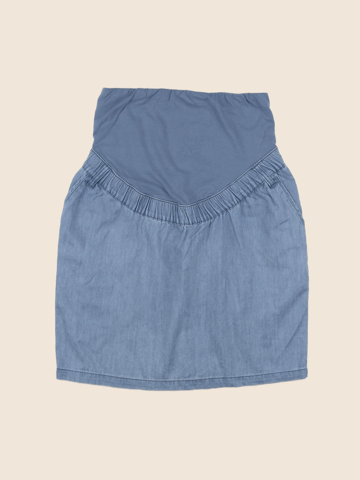 Vertbaudet - jupe grossesse bleu - 36