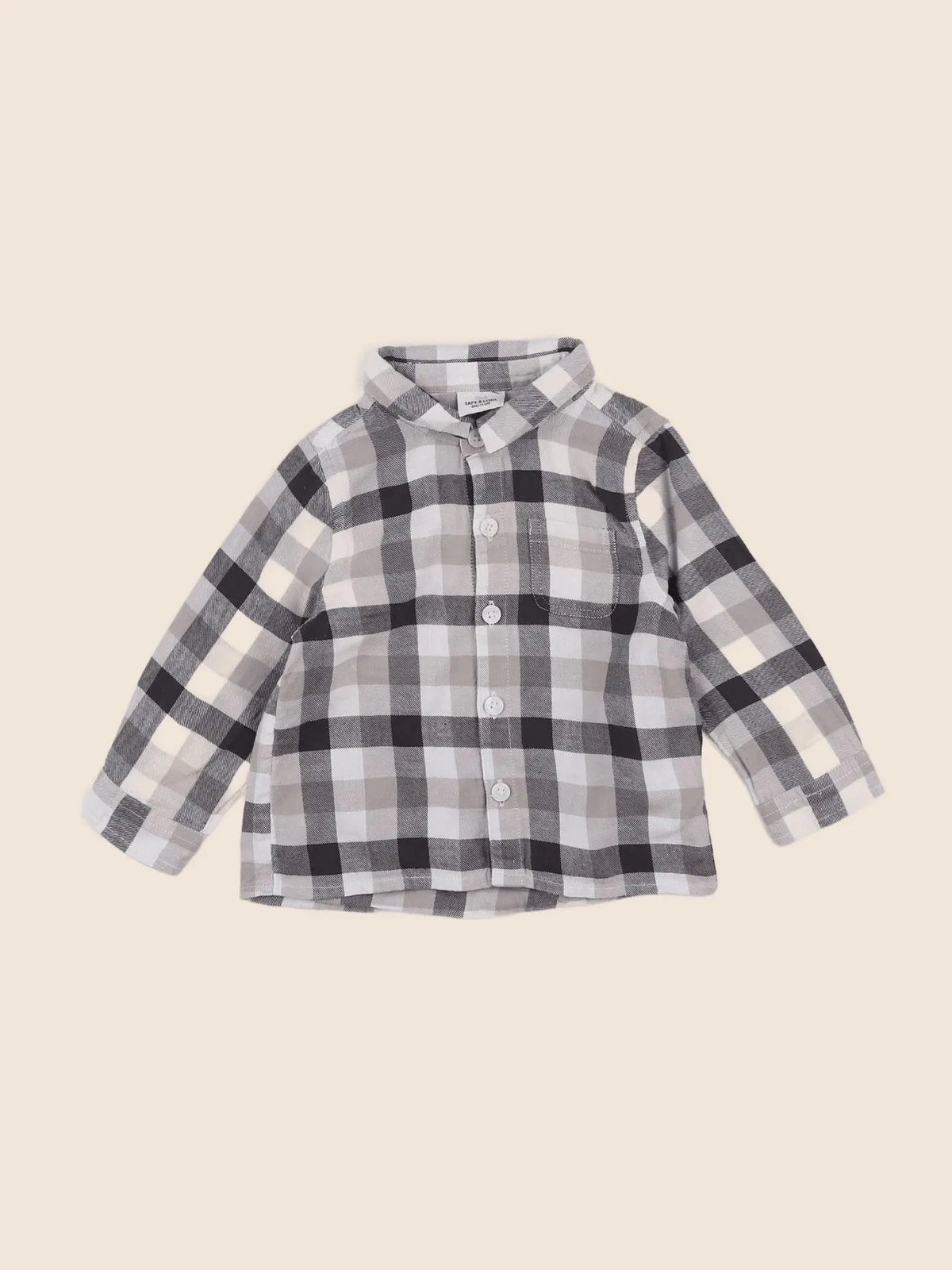Tape à l'oeil - chemise gris - 9 mois