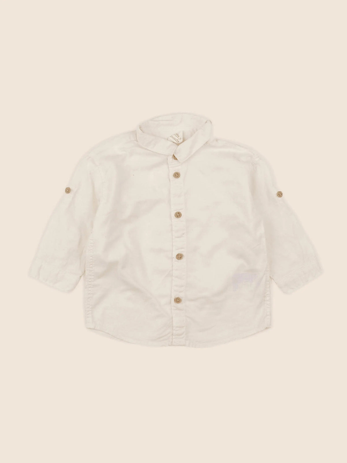 H&M - chemise beige - 9 mois