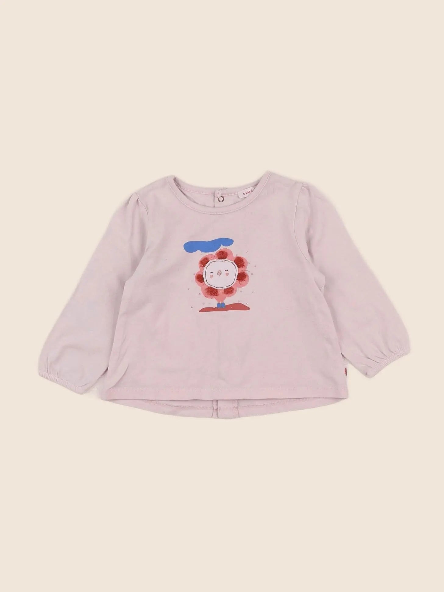 Catimini - tee-shirt rose - 12 mois