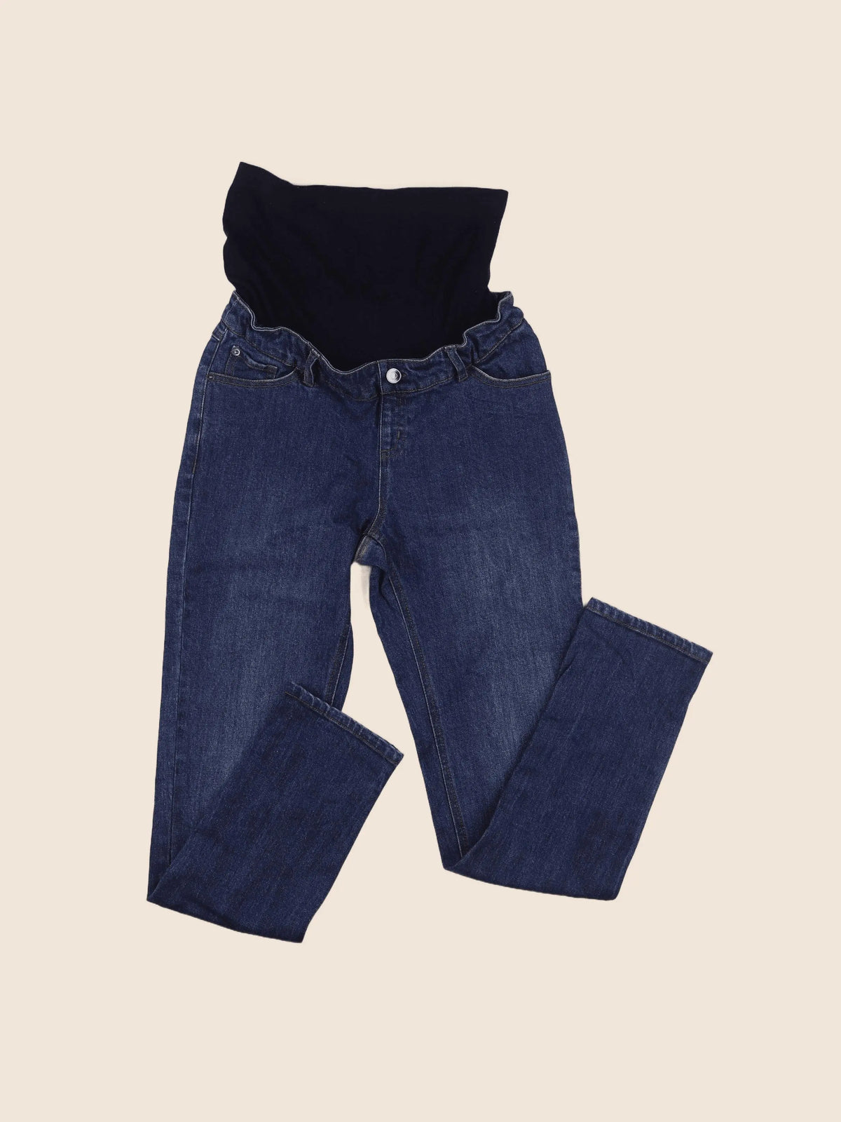 Vertbaudet - jean grossesse bleu - 34