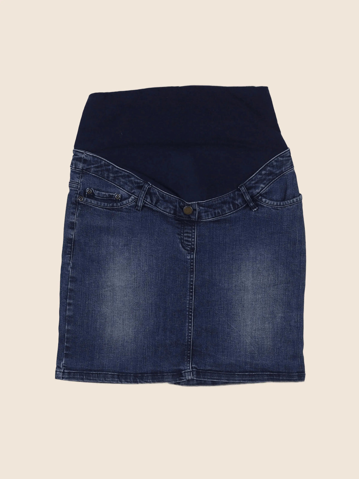 Vertbaudet - jupe grossesse bleu - 36