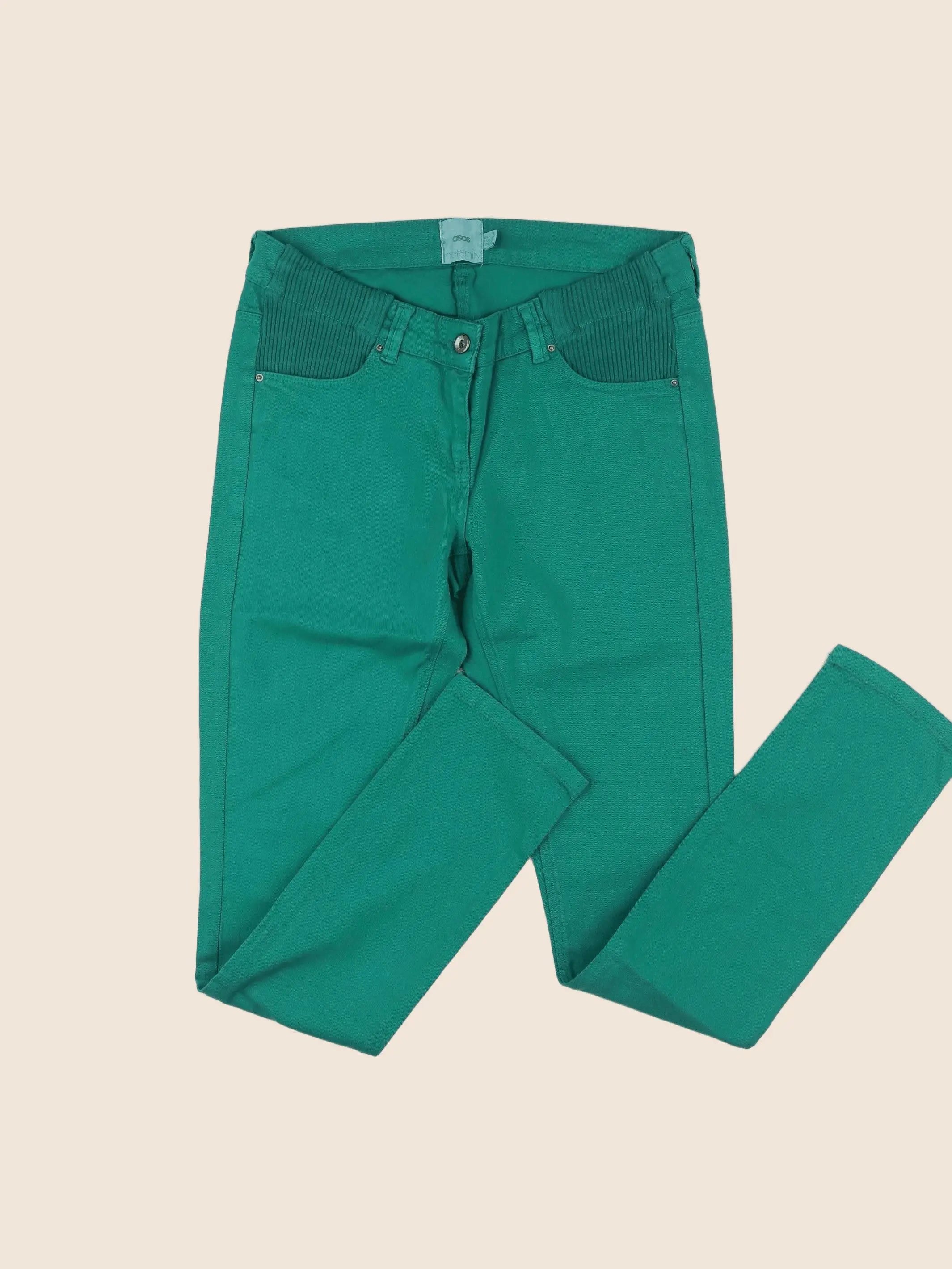 Asos - pantalon grossesse vert - 38