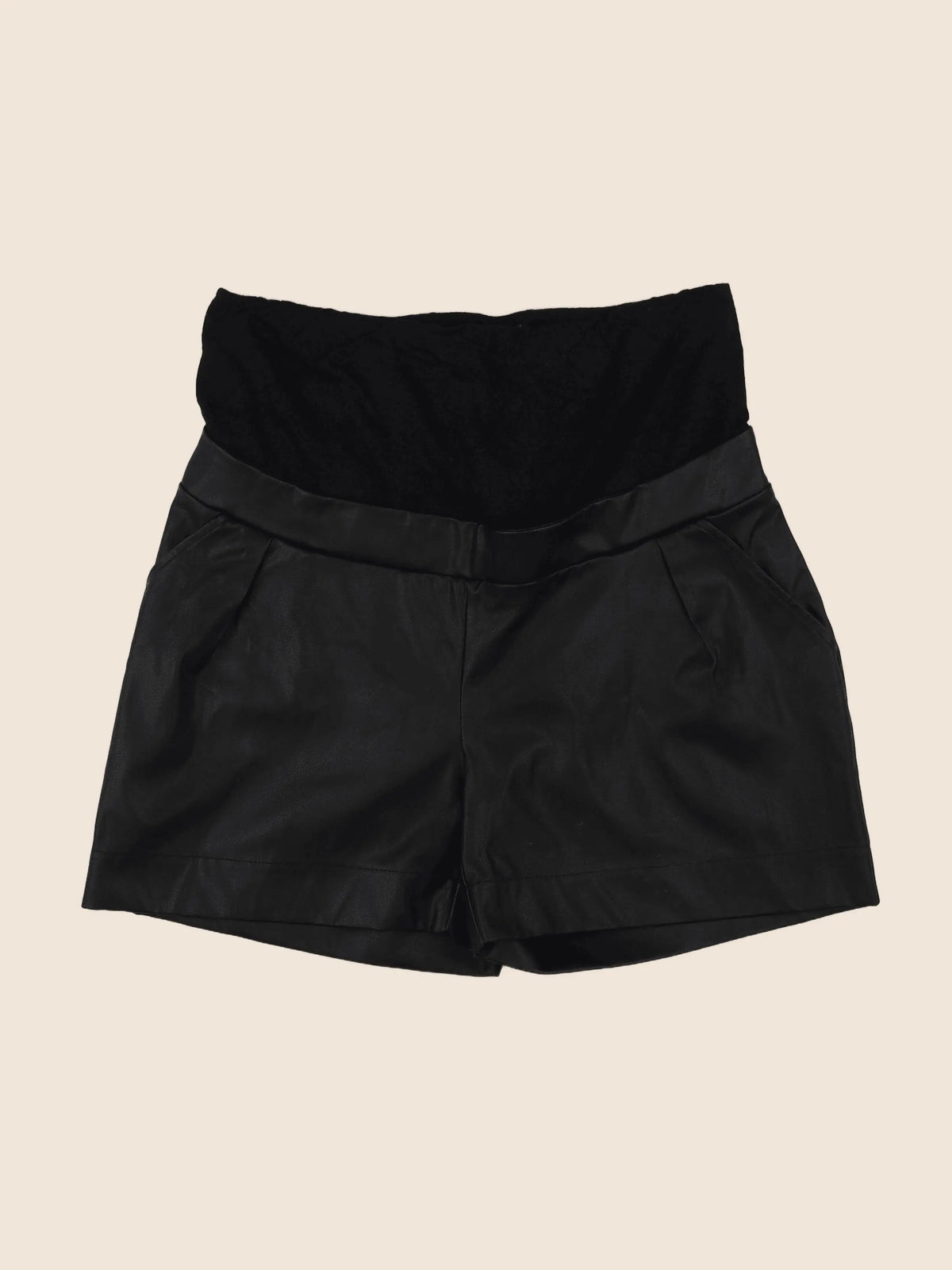 Envie de fraise - short grossesse noir - 38
