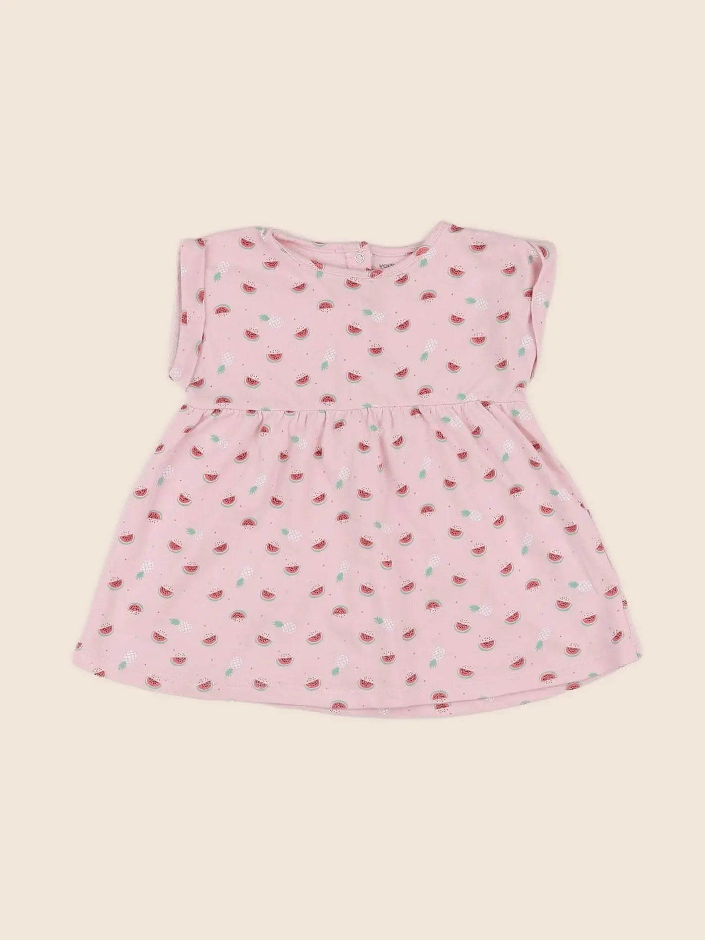 Vertbaudet - robe rose - 12 mois