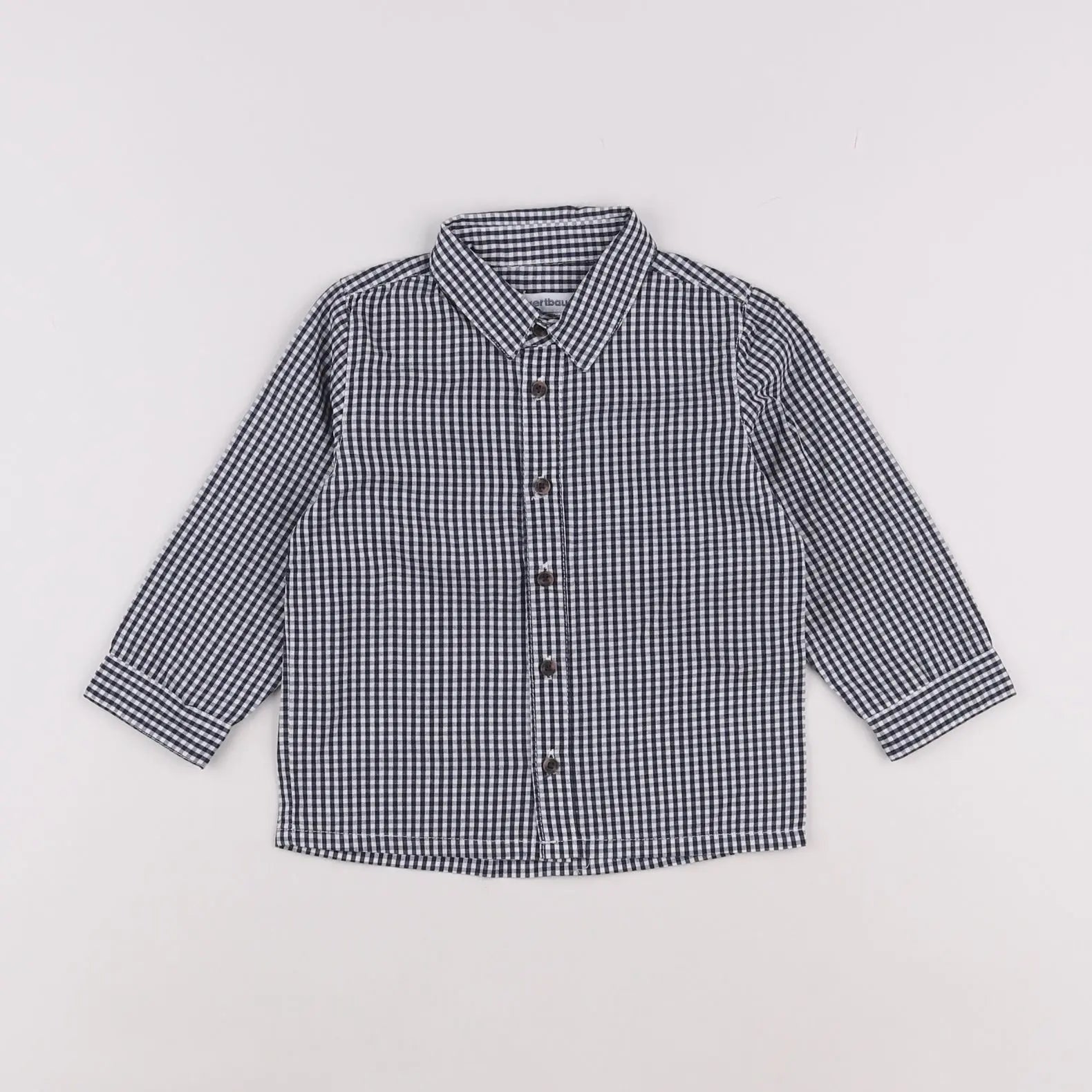 Vertbaudet - chemise multicolore - 18 mois